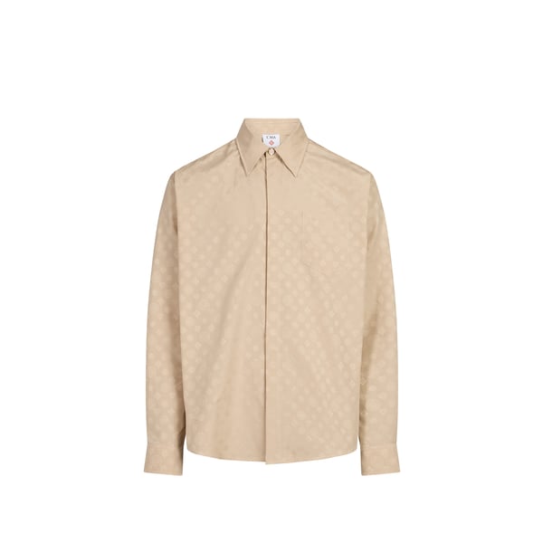 Chemise droite jacquard Chemise droite jacquard