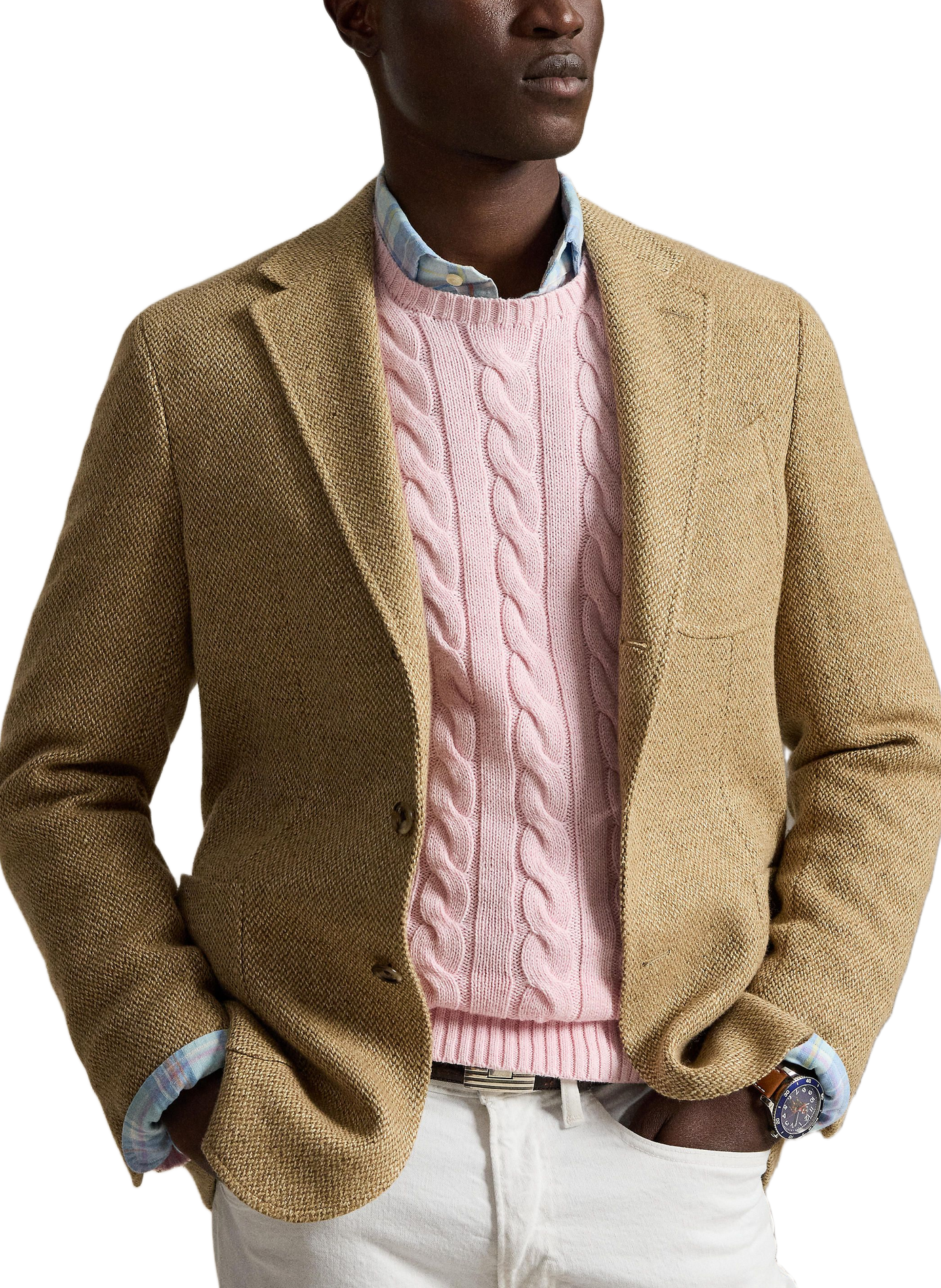 Pull en maille POLO RALPH LAUREN Rose