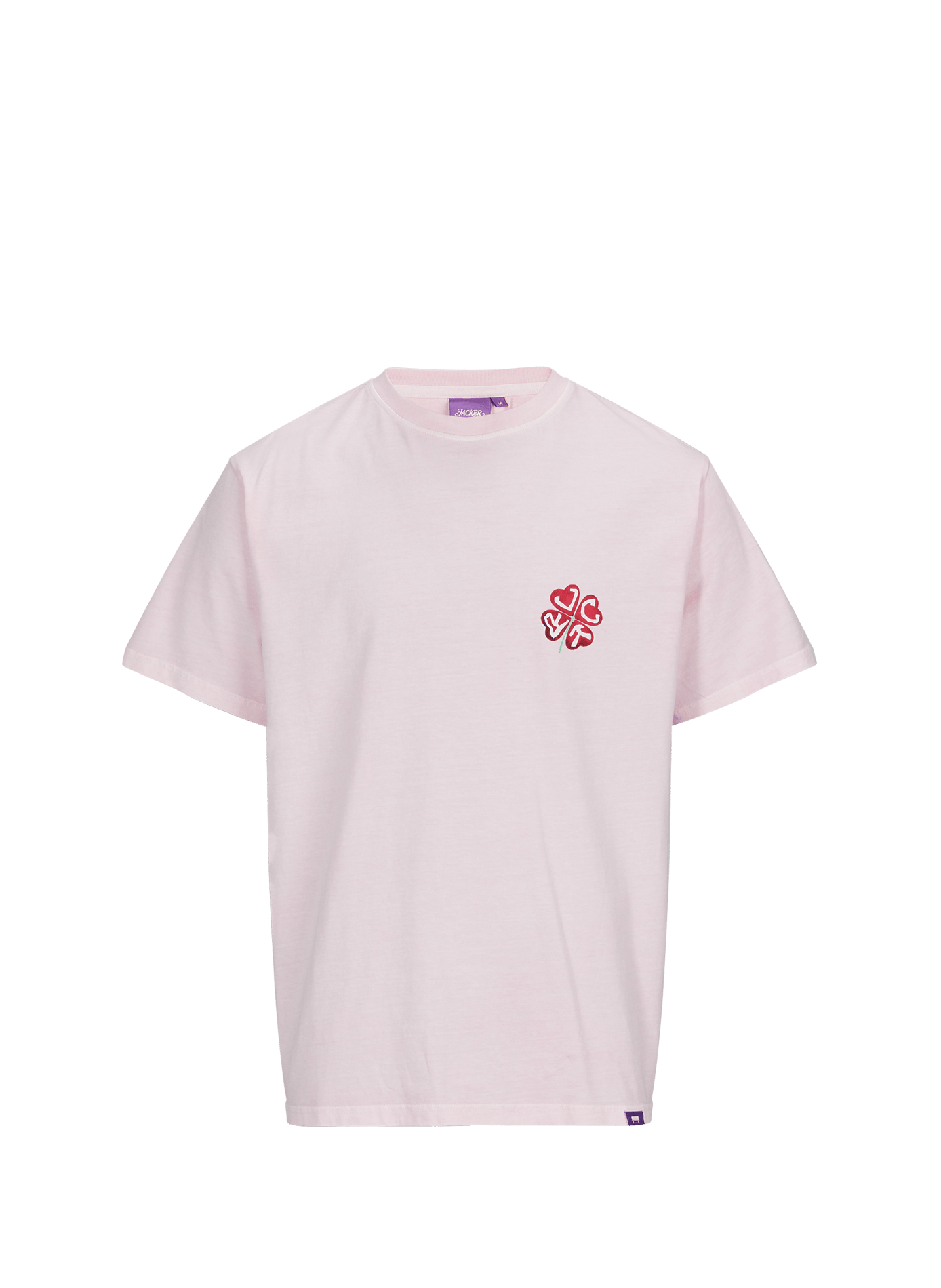 T-shirt en coton JACKER. Rose