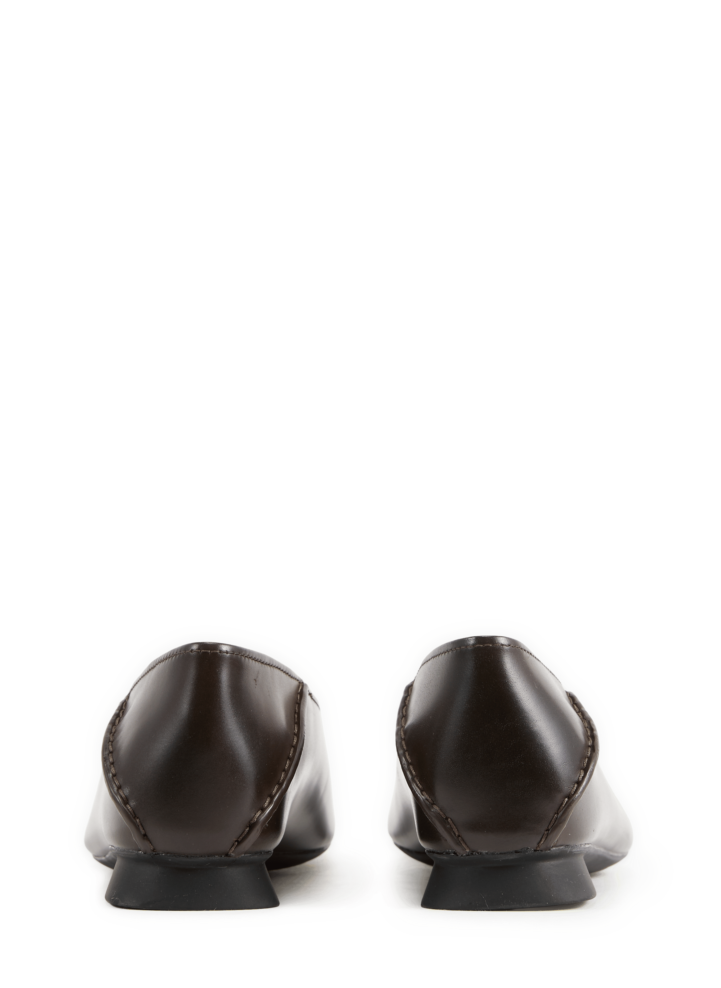 Suede leather ballet flats | Brown CAMPER Women