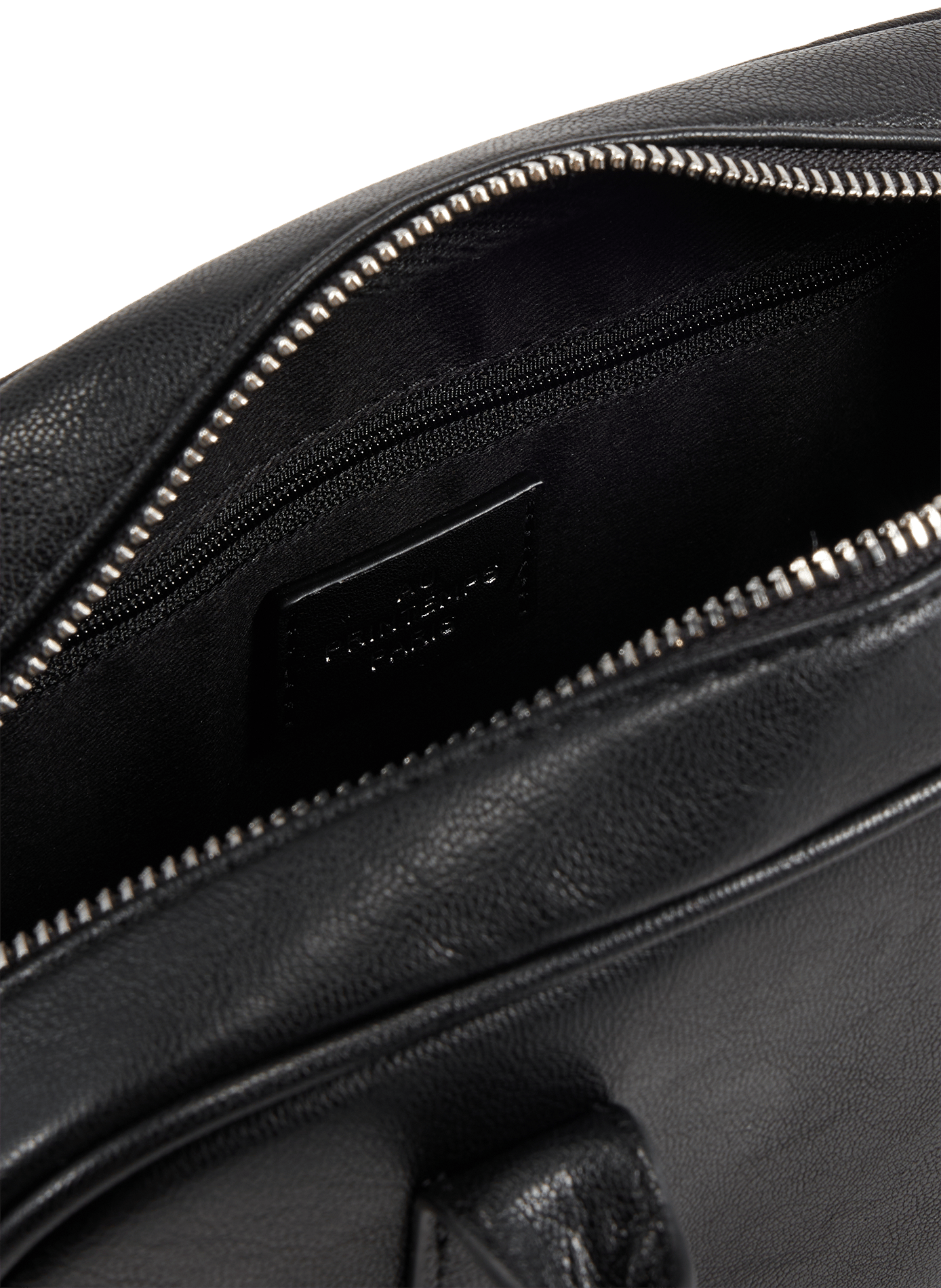 Petit sac à main uni  AU PRINTEMPS PARIS Noir