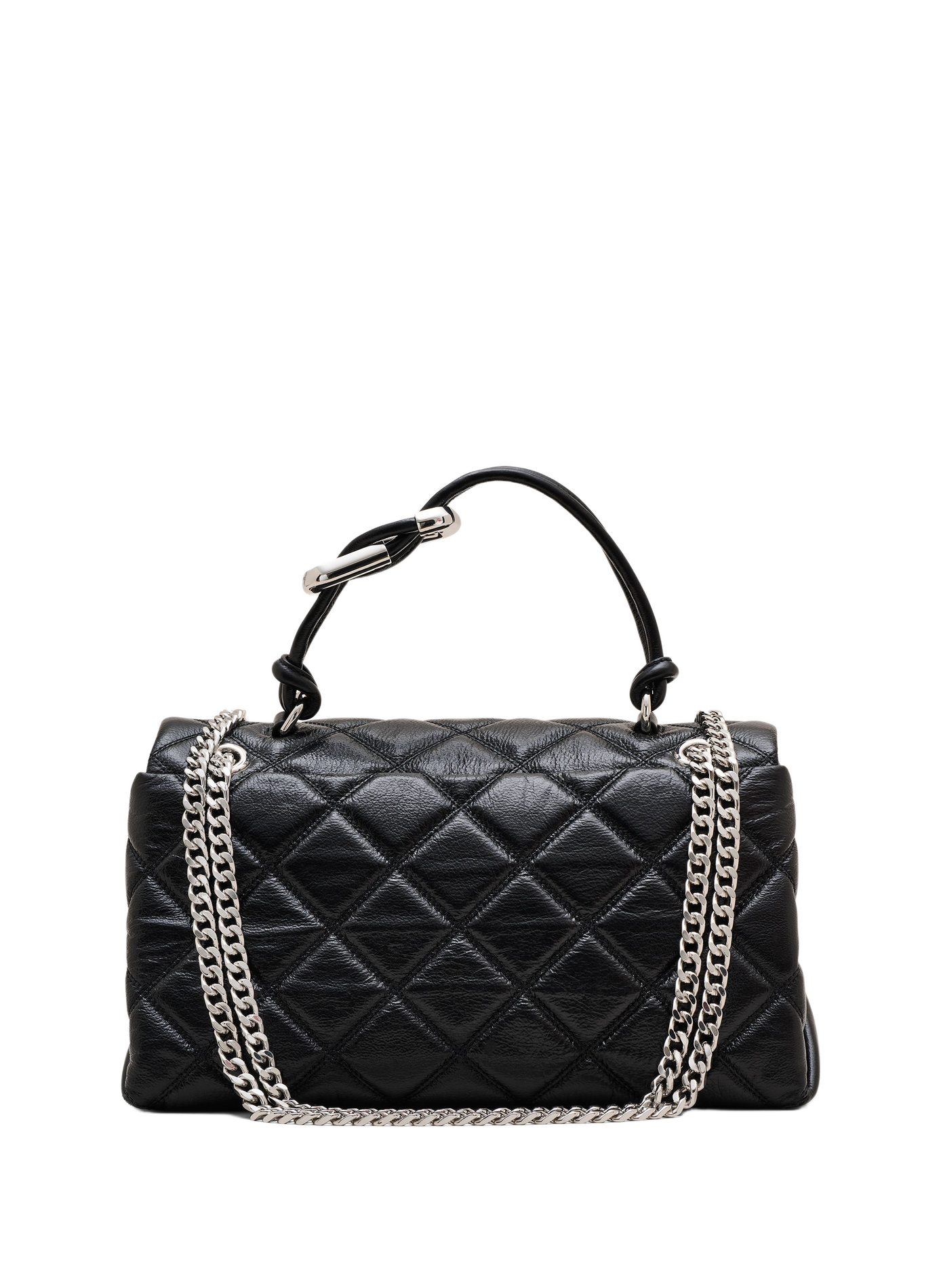 Sac à main Le Quilted Dual Convertible Shoulder Bag MARC JACOBS Noir