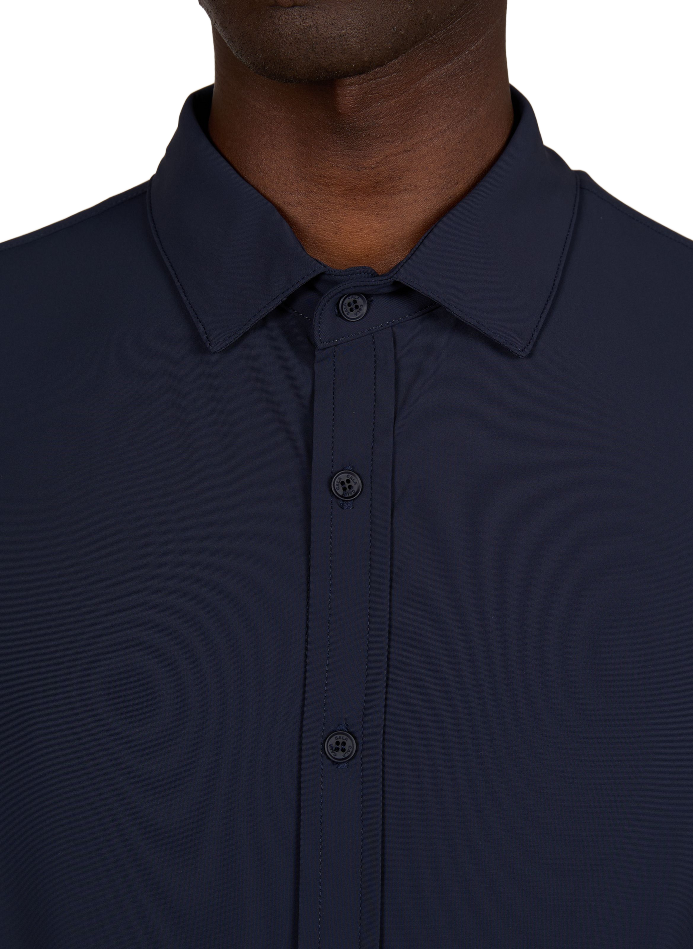 Straight blazer with print 1789 CALA Blue