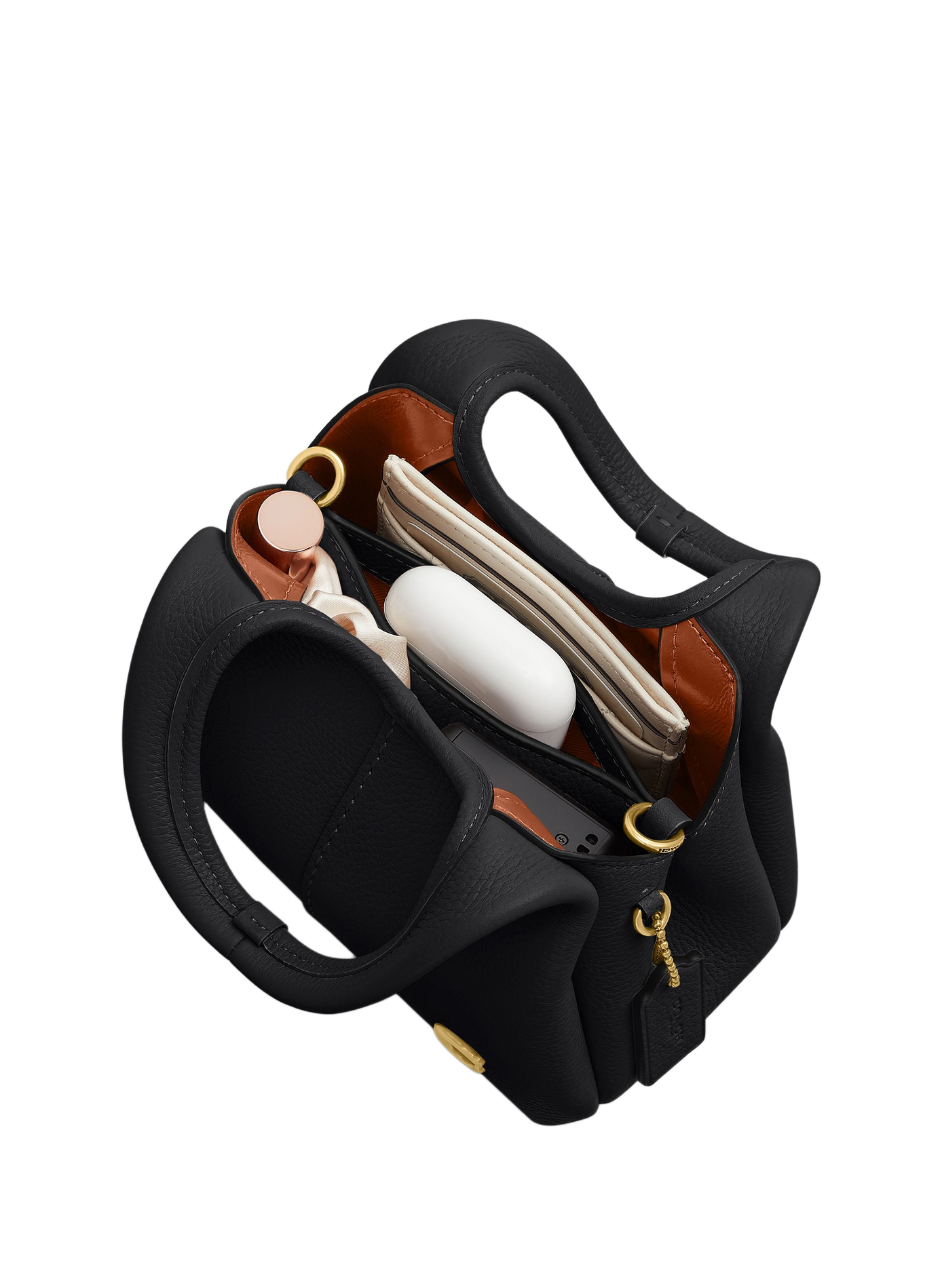 Lana Leather Crossbody Bag COACH Black