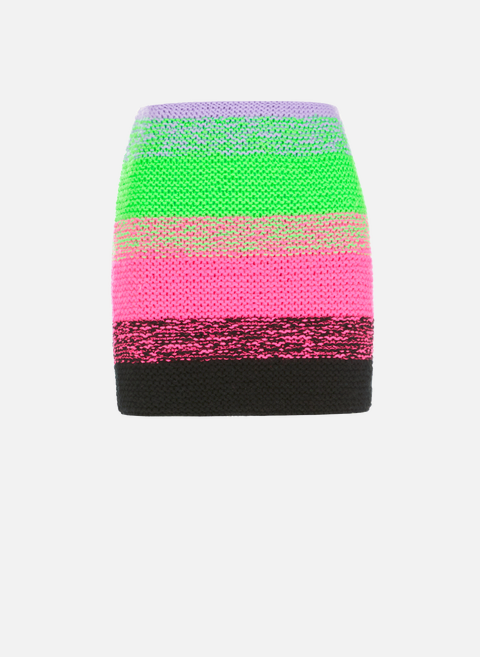 Knitted mini skirt MulticolorGERMANIER 