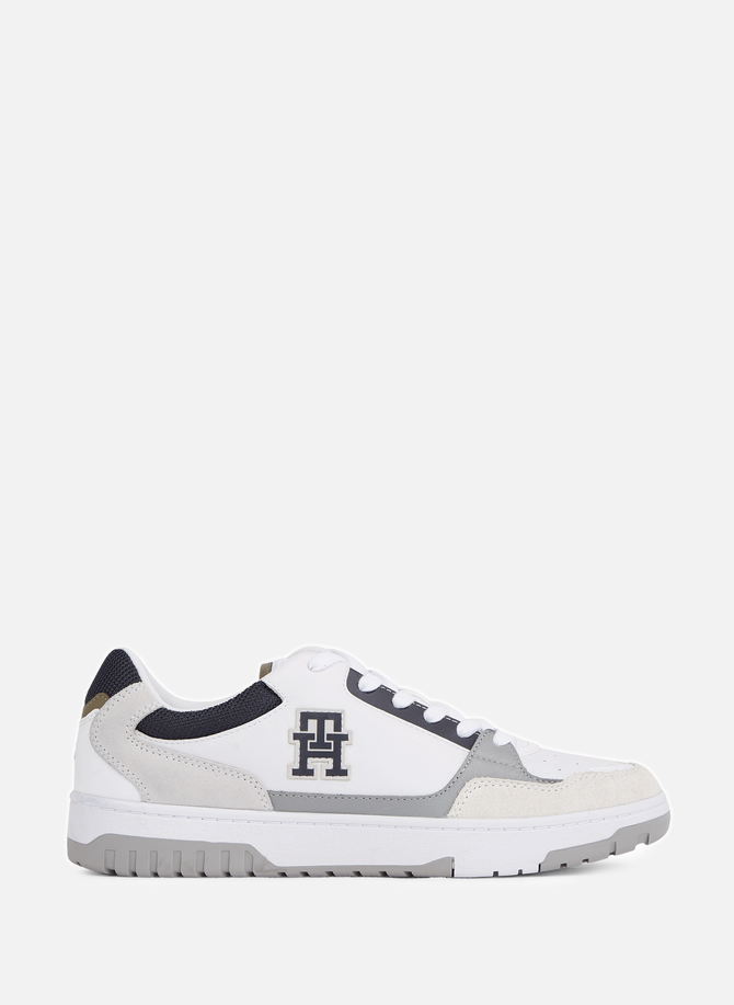 Leather low-top sneakers TOMMY HILFIGER