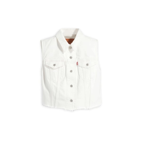 Veste sans manches en jean