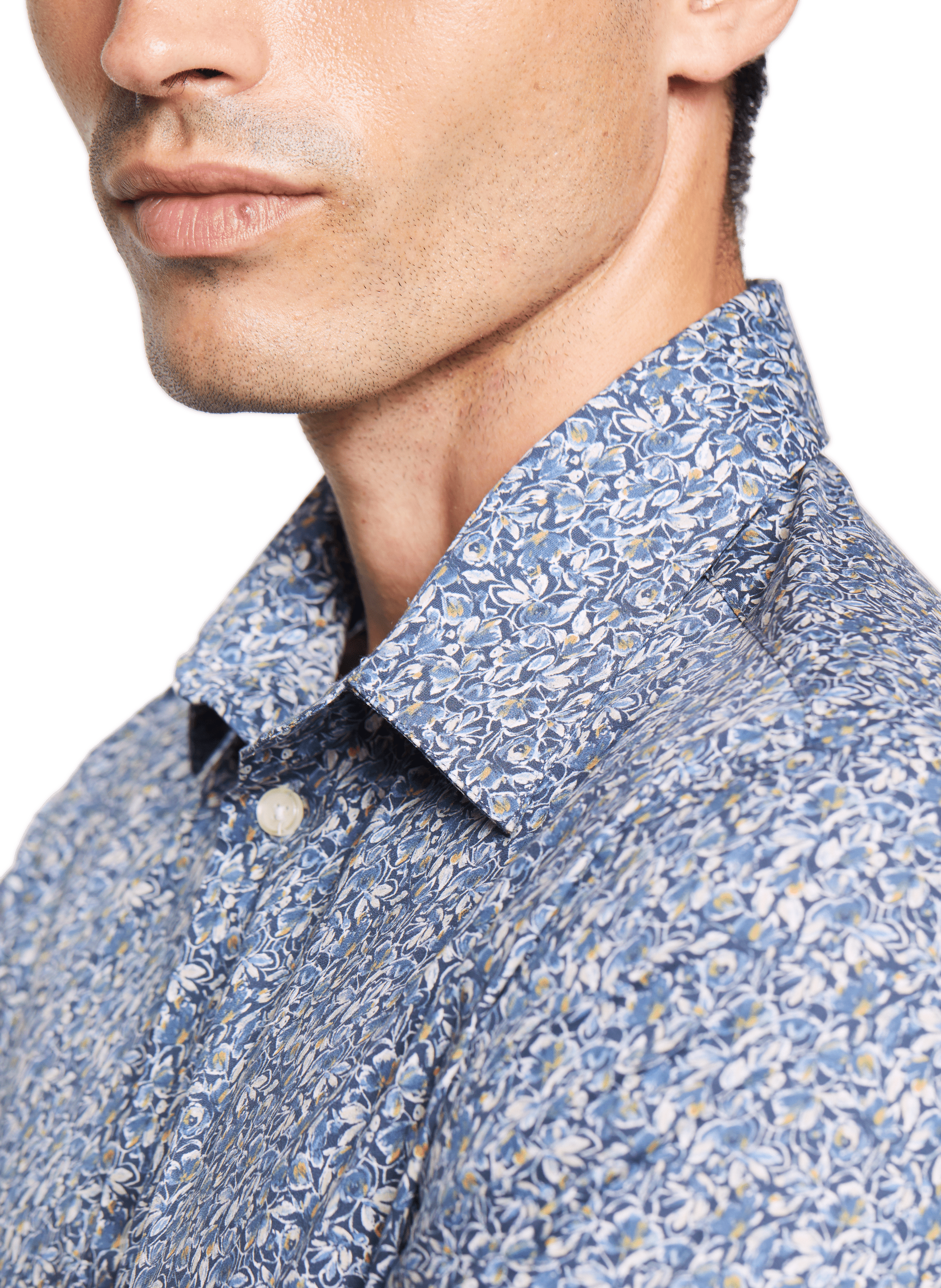 Printed shirt Blue