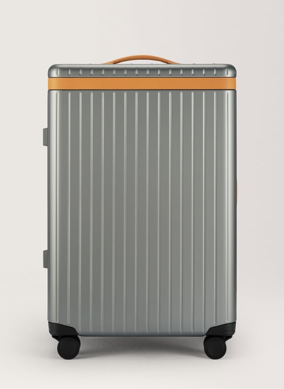 Valise 'the check-in' en polycarbonate Argent by CARL FRIEDRIK CARL FRIEDRIK Valise 'the check-in' en polycarbonate Argent