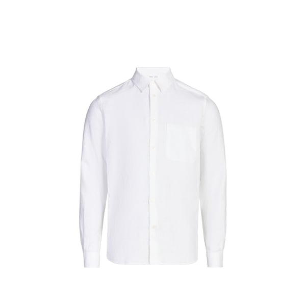Samsoe & Samsoe Chemise En Lin In White