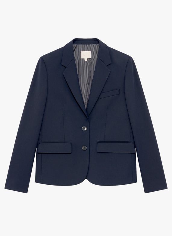 Veste de tailleur unie - nyla | Bleu by PABLO Veste de tailleur unie - nyla Bleu