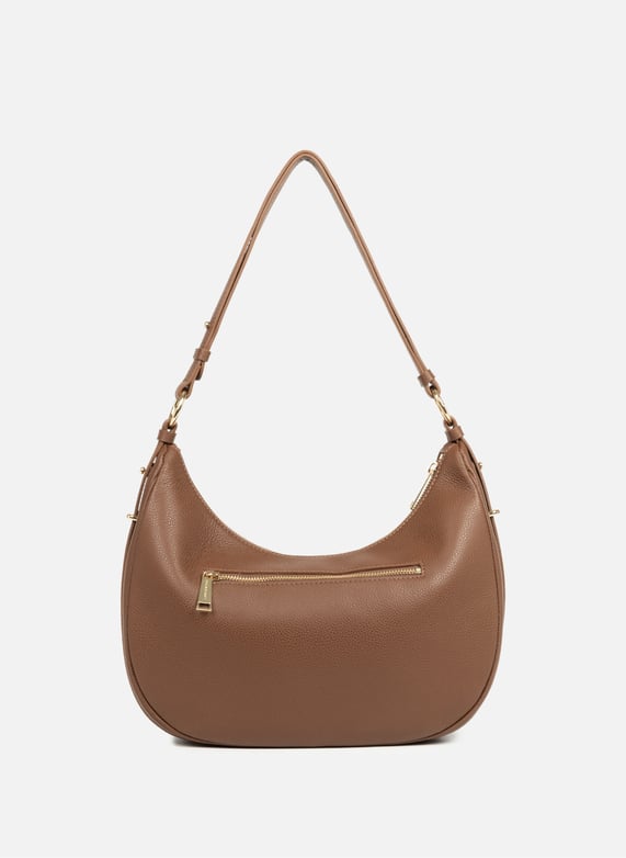 Grand sac besace - milano aria | Marron by LANCASTER Grand sac besace - milano aria Marron