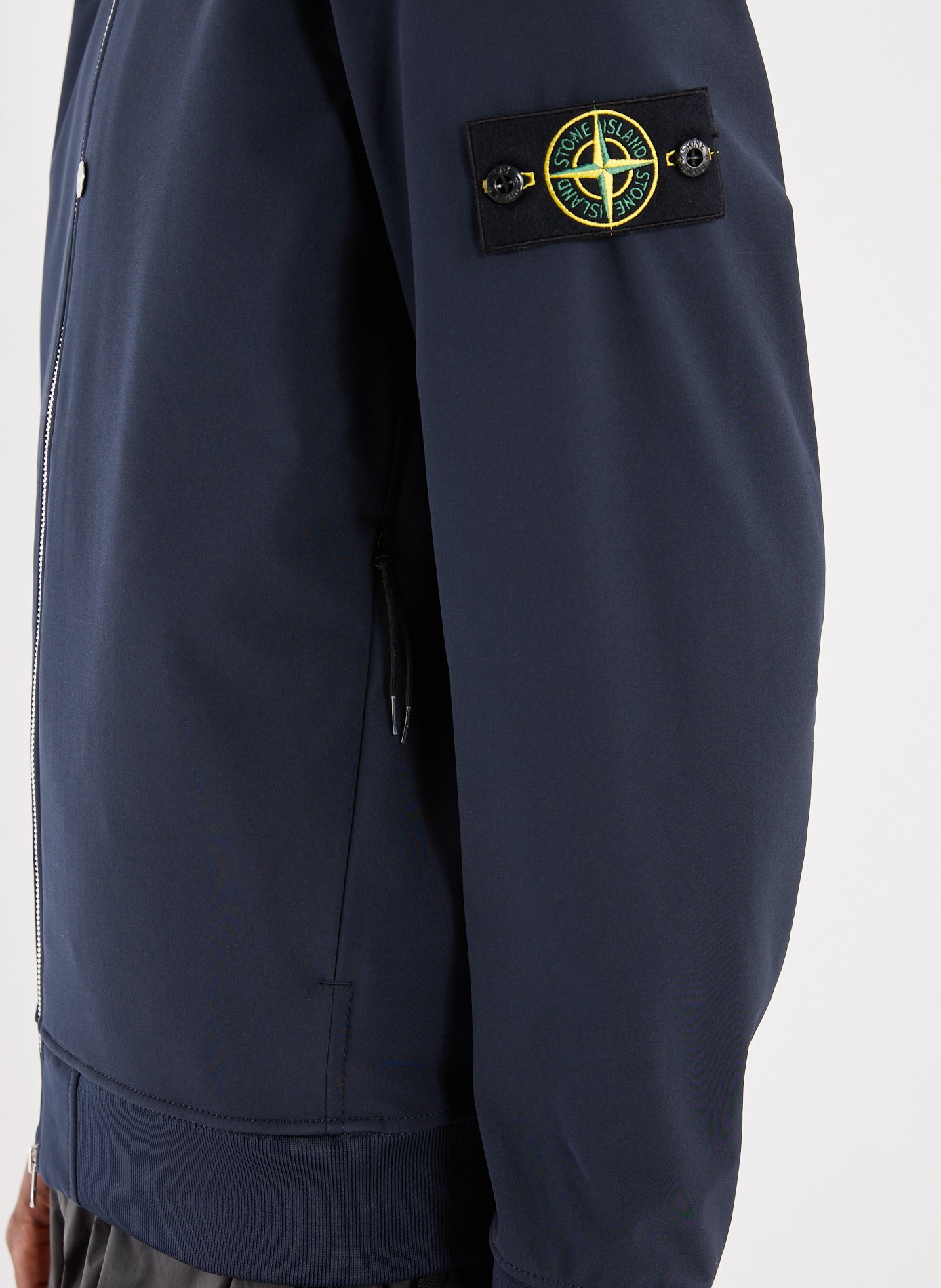 Blouson à capuche STONE ISLAND Bleu