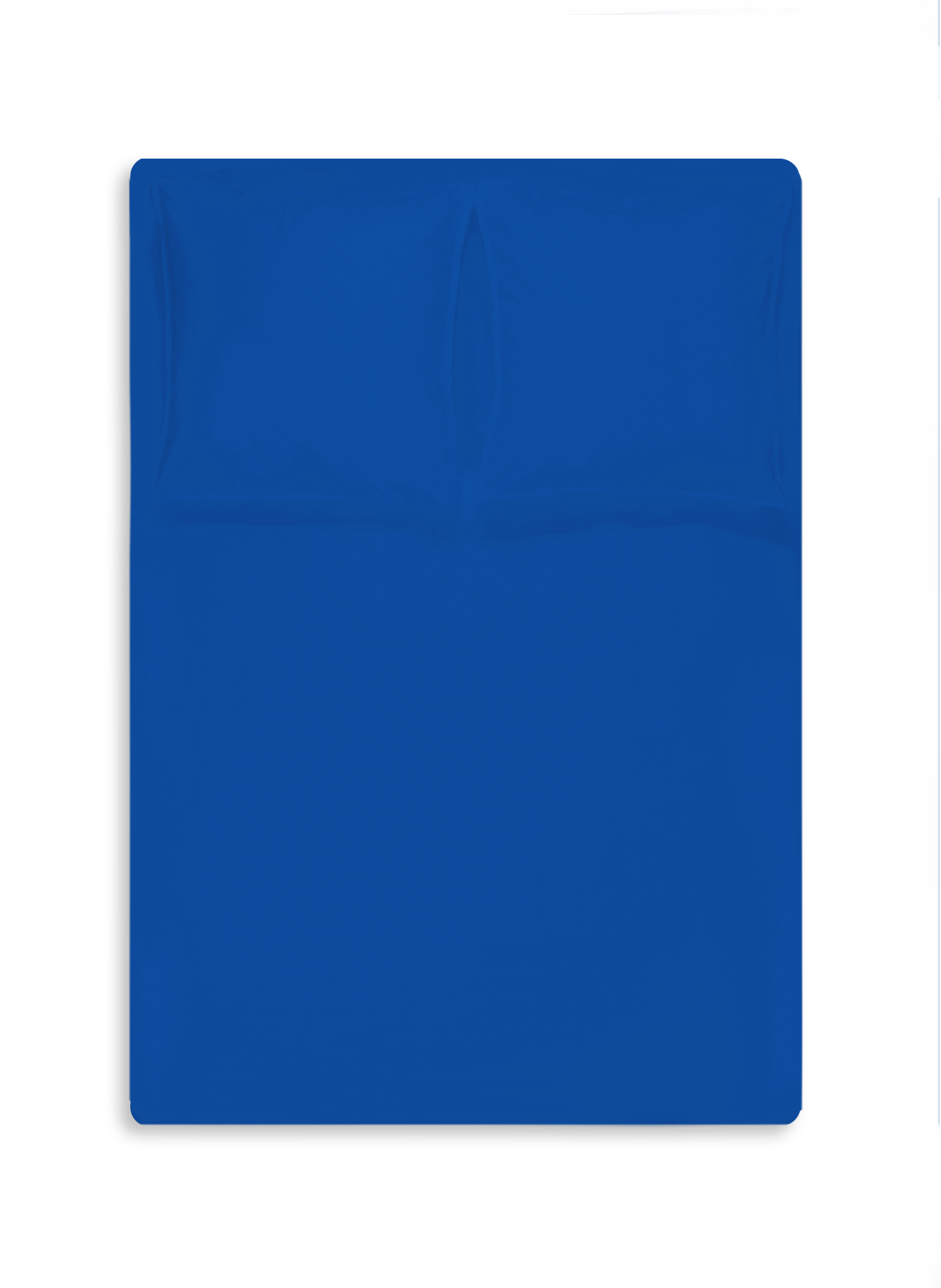 Cotton percale duvet cover AU PRINTEMPS PARIS Blue