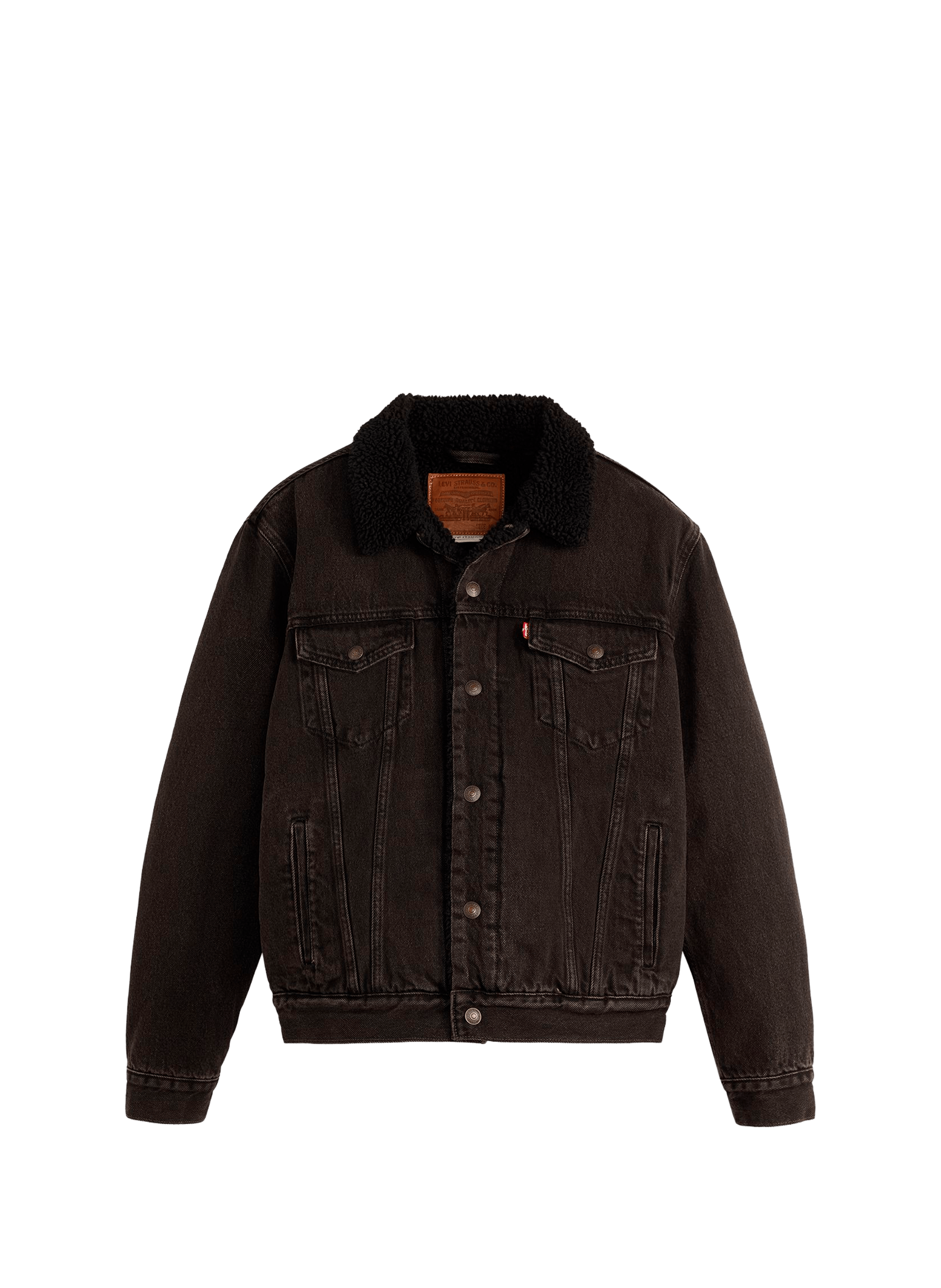Veste en jean molletonnée LEVI&#039;S Noir