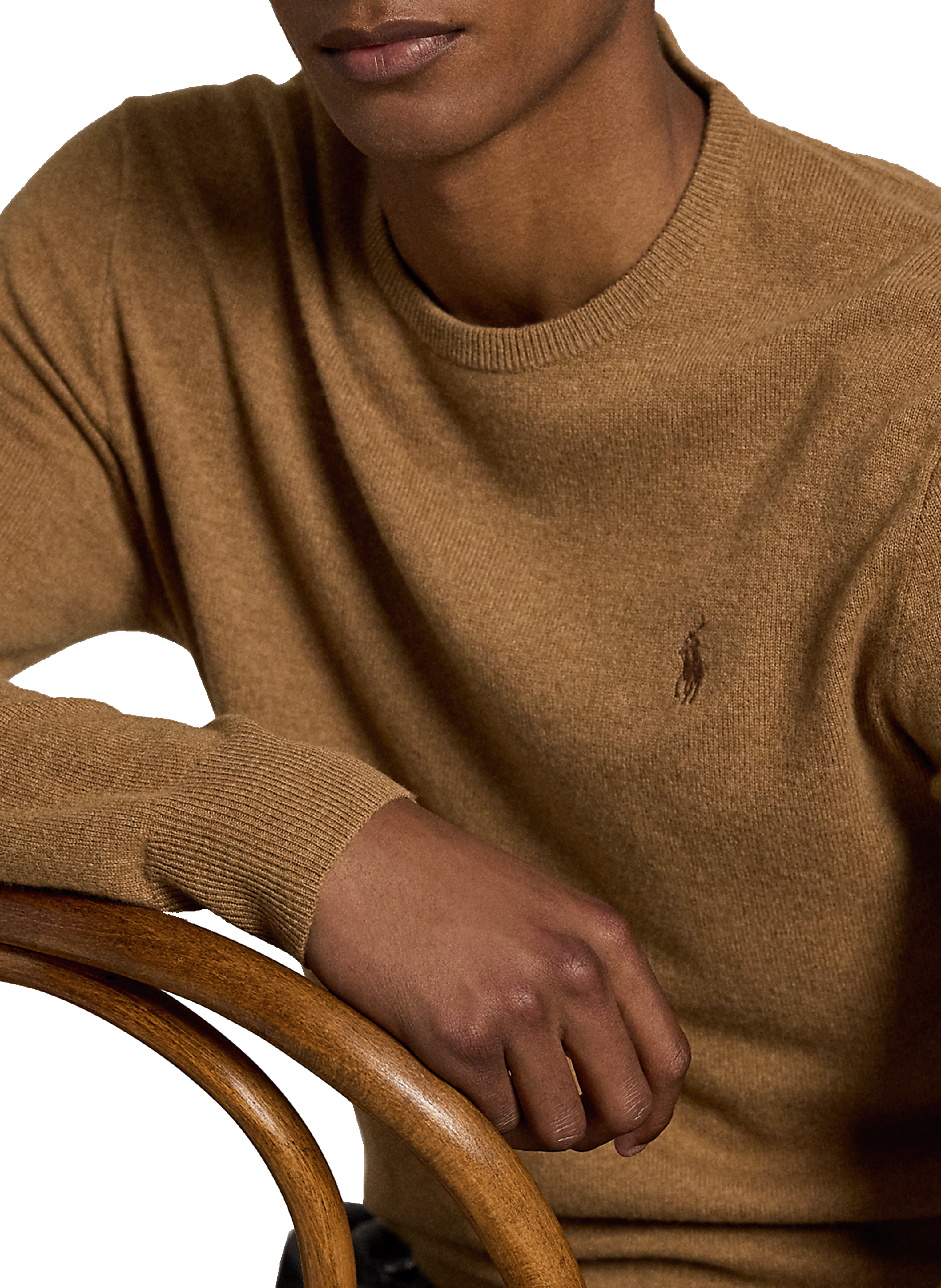  Round-neck wool jumper POLO RALPH LAUREN Beige