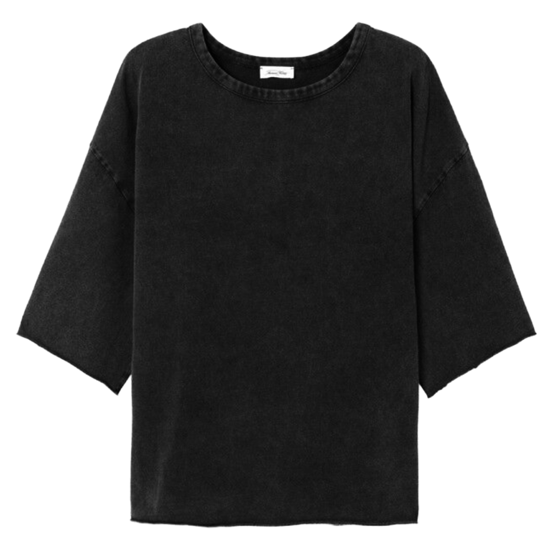 Tee-shirt ample en coton afoma Noir
