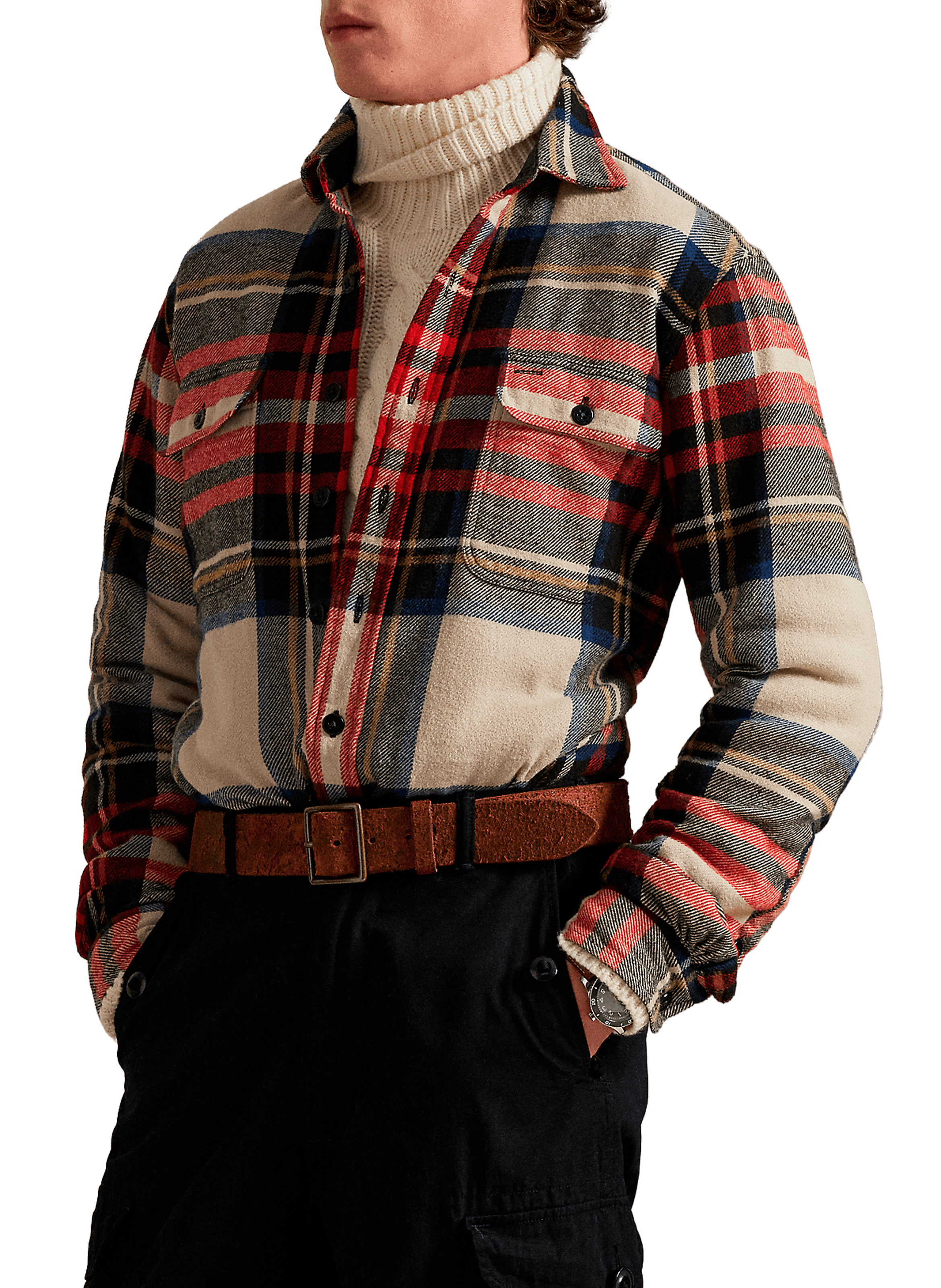 POLO RALPH LAUREN Classic checkered cotton shirt Multicolour