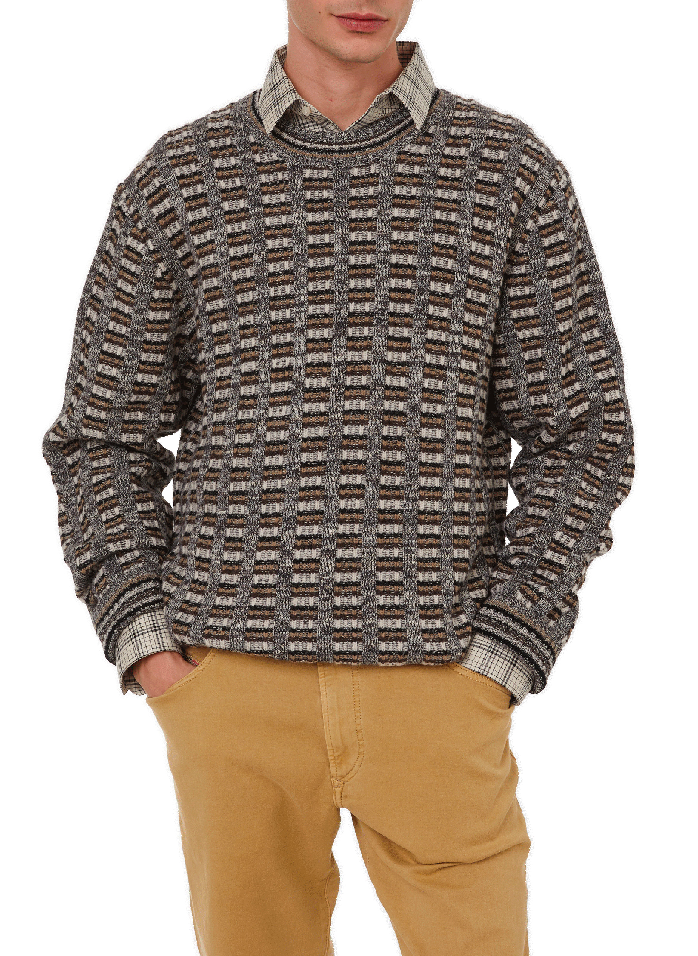 SAMSOE SAMSOE Knitted jumper Grey
