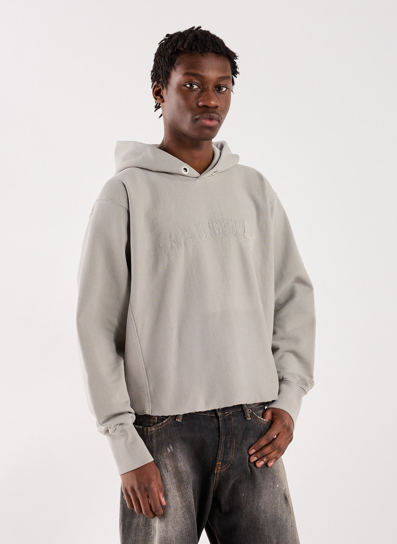 Cotton Hooded Sweatshirt MAISON MARGIELA Grey