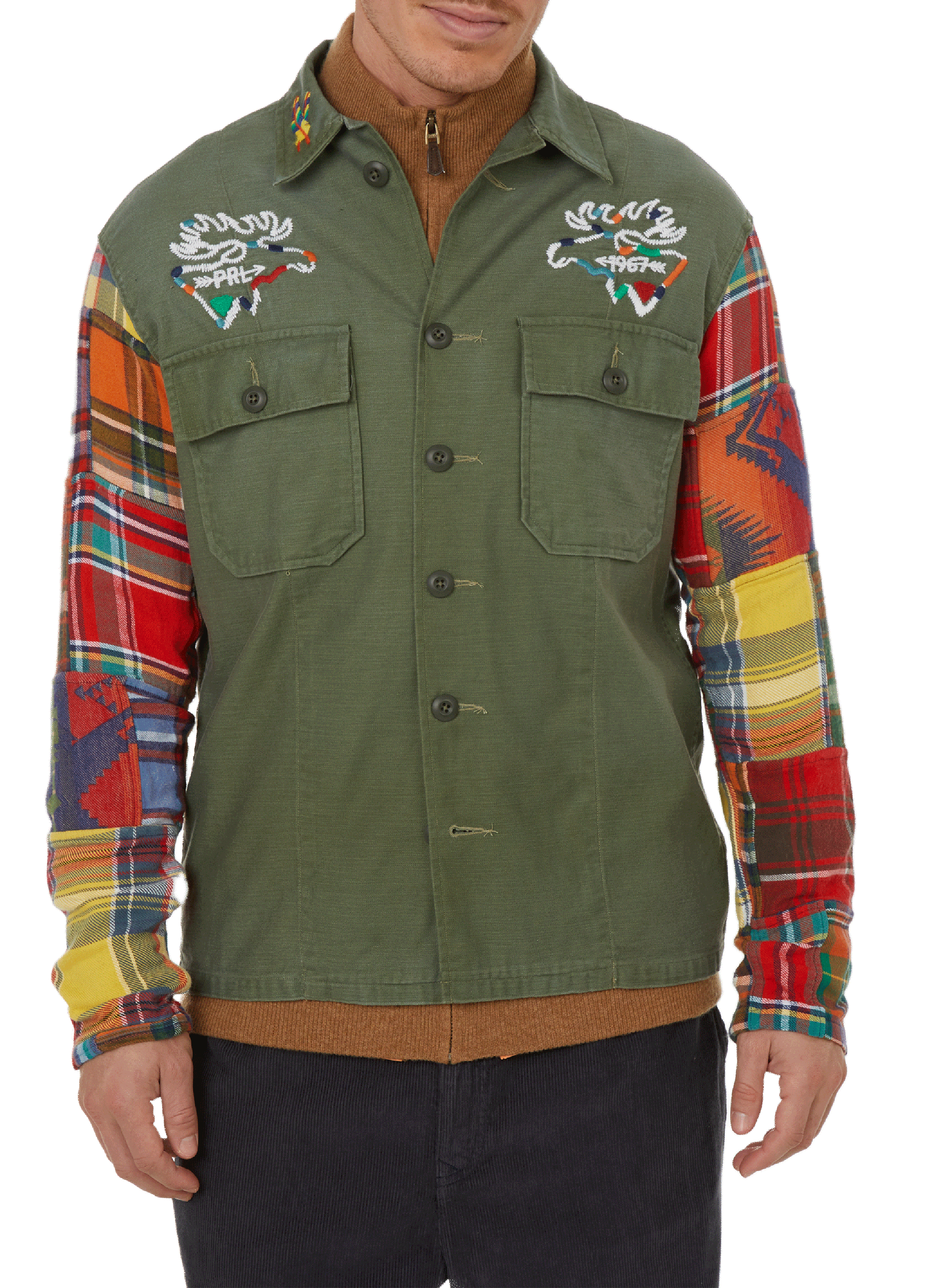 POLO RALPH LAUREN Chemise à motif  Vert