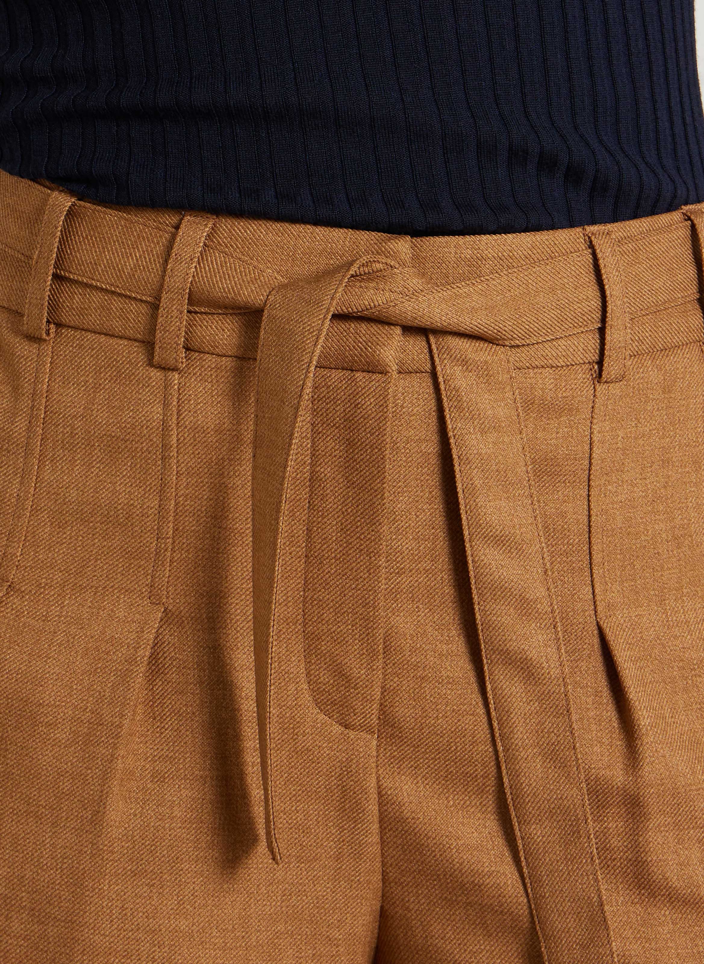 Pantalon large daisy MAISON 123 Beige