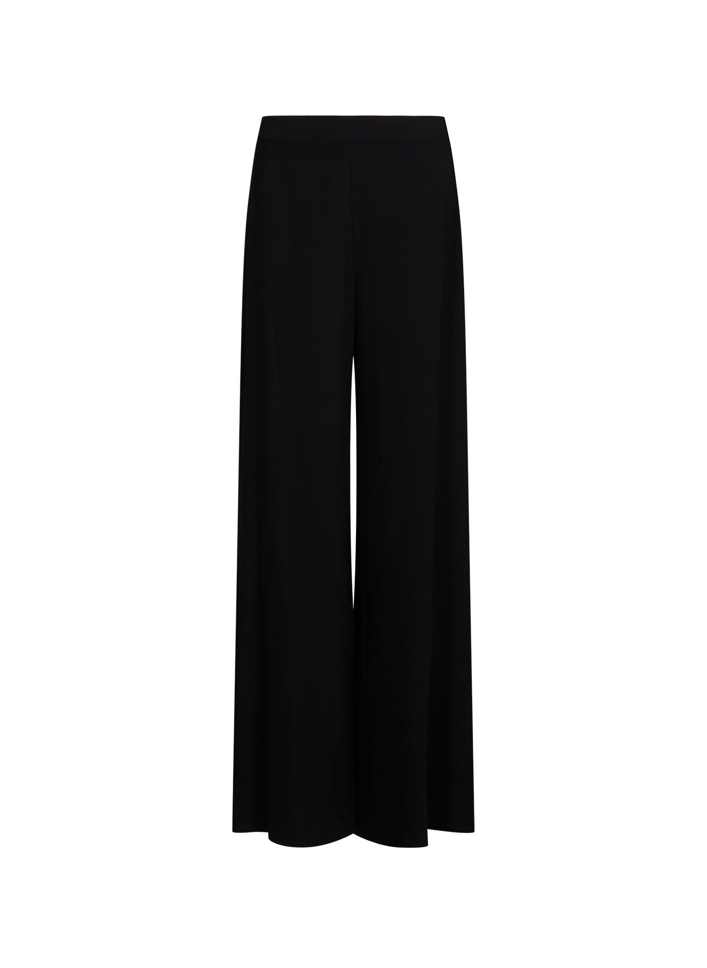 Wide-leg straight pants ADOLFO DOMINGUEZ Black