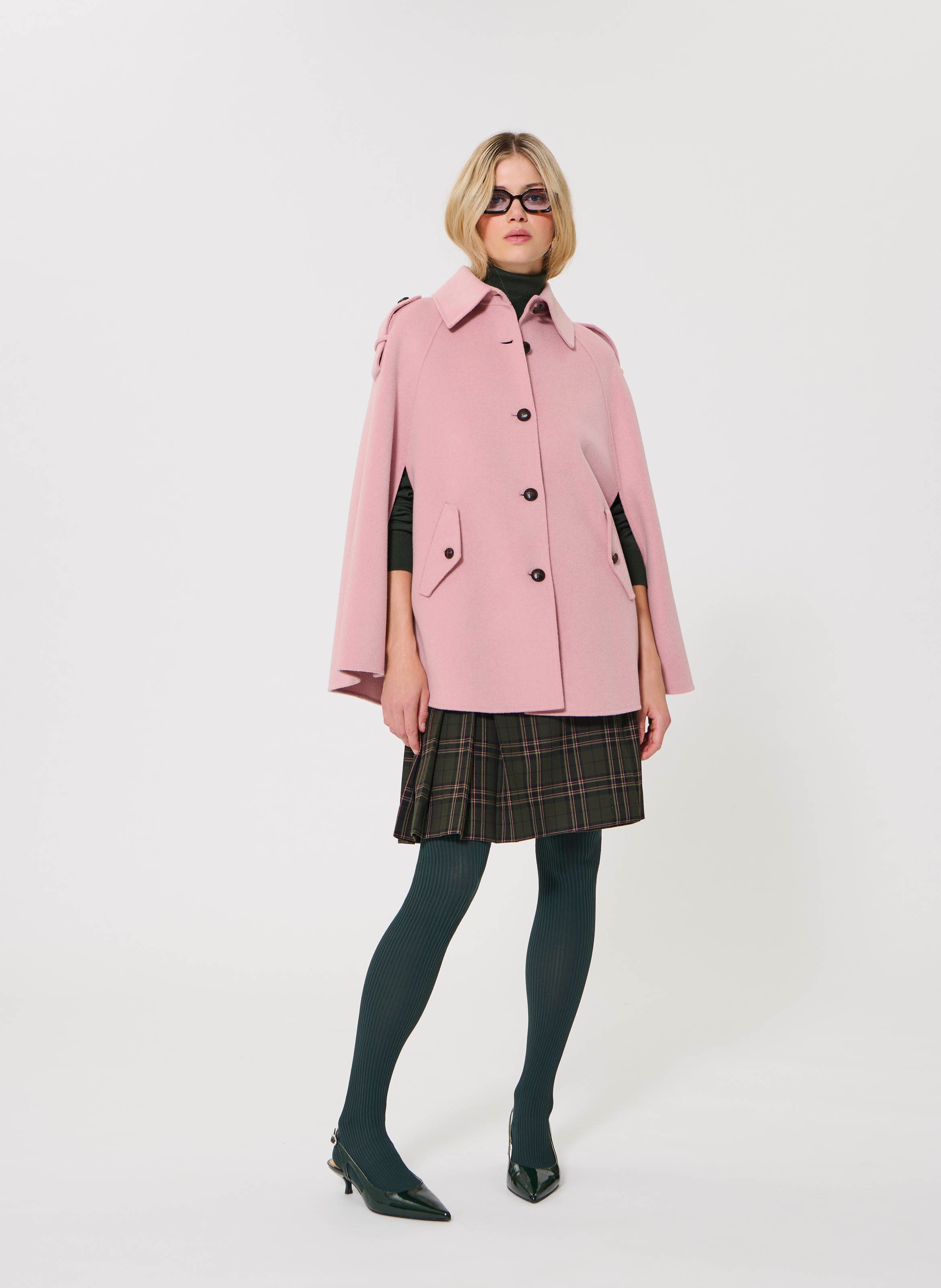 Manteau majorelle TARA JARMON Rose