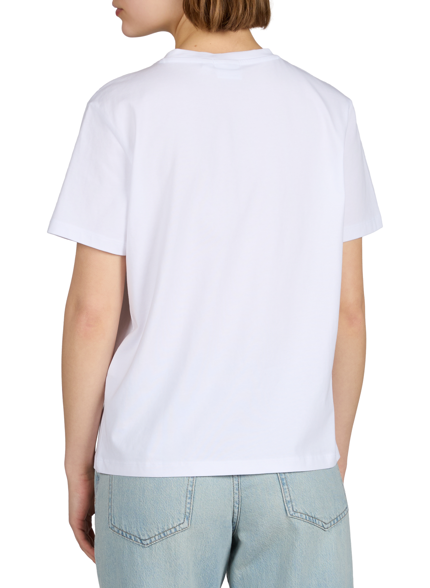 T-shirt Vinora en coton mélangé VILA Blanc