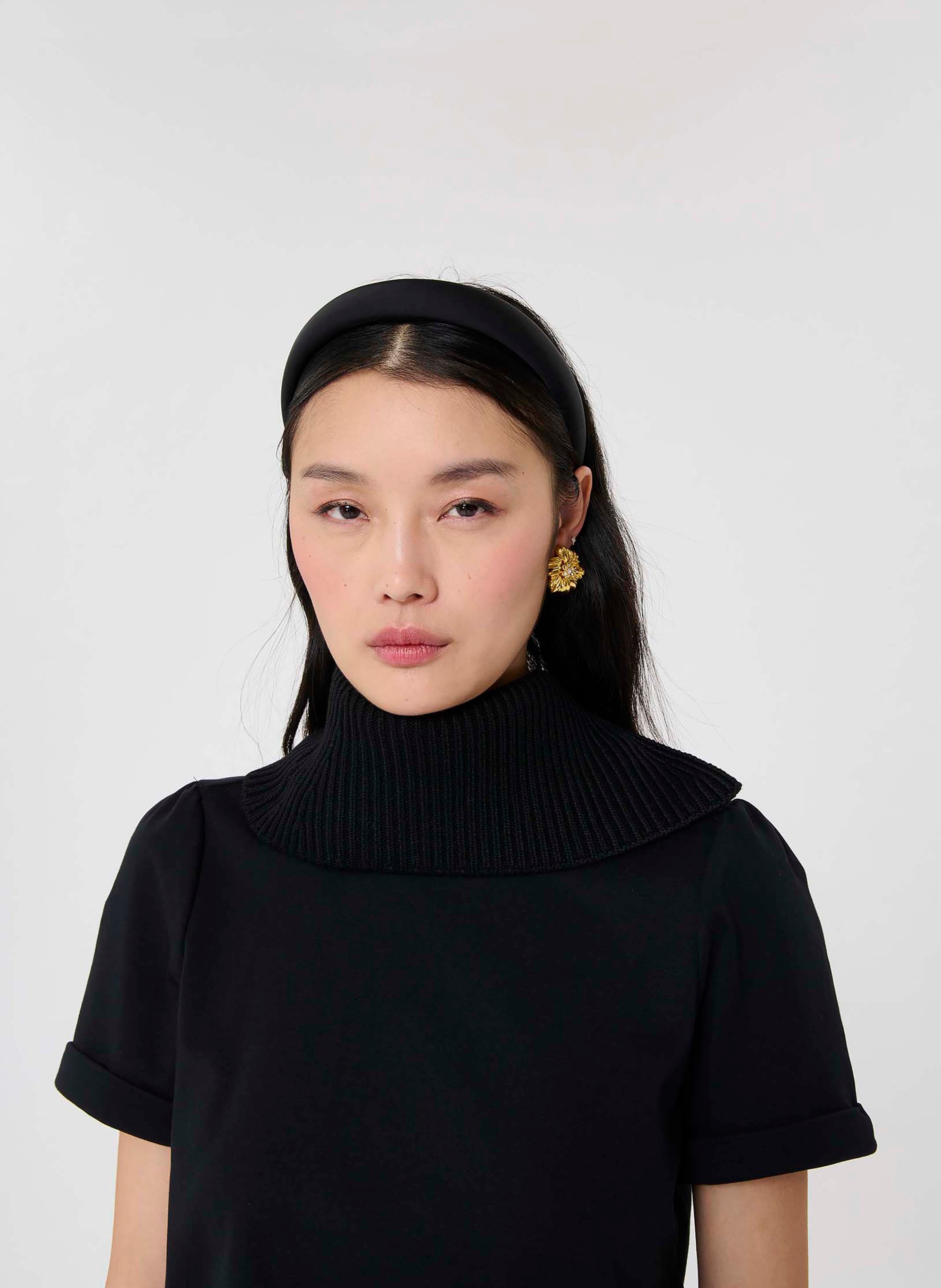 Col eclipse TARA JARMON Noir