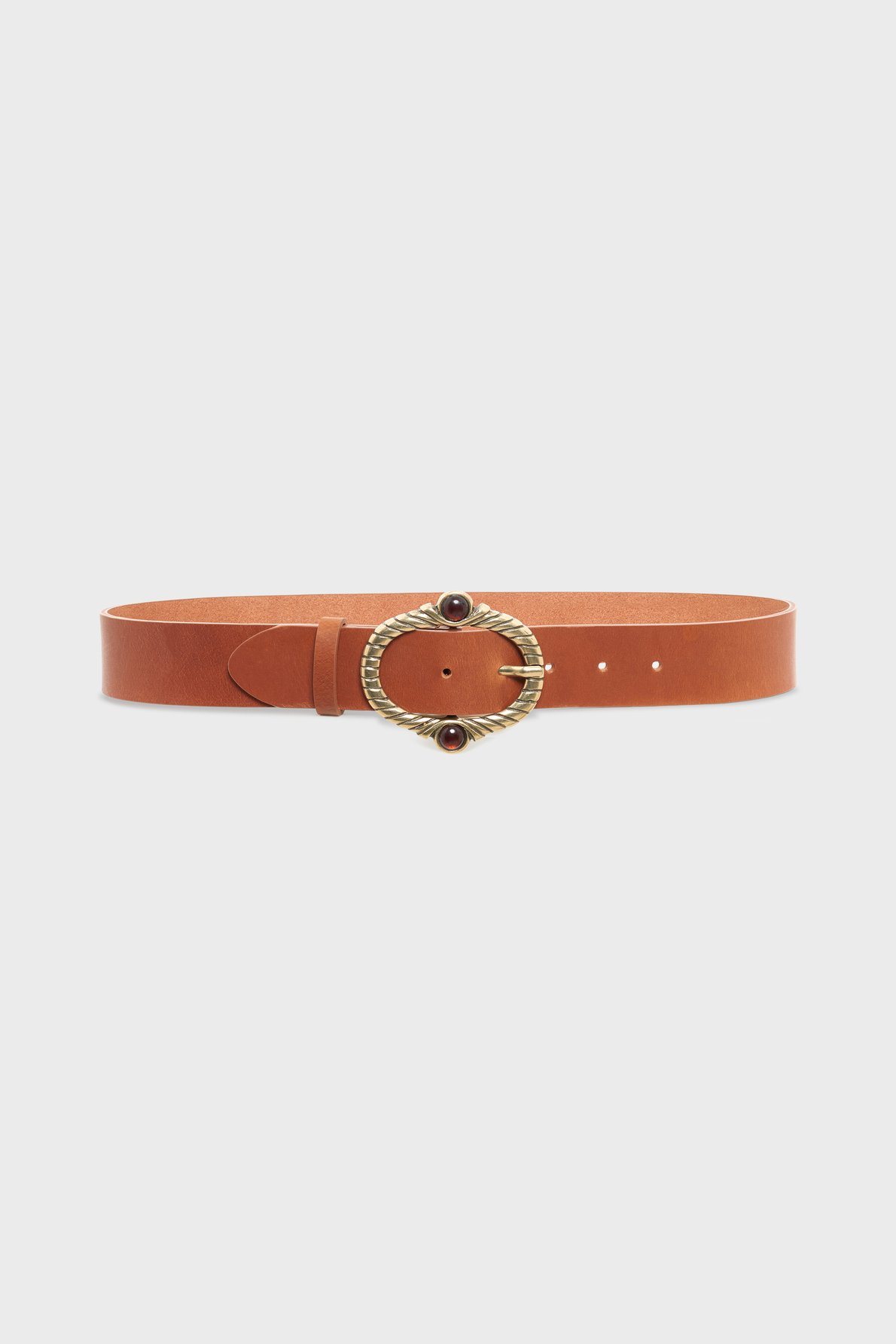 Ceinture en cuir - ona PABLO Marron