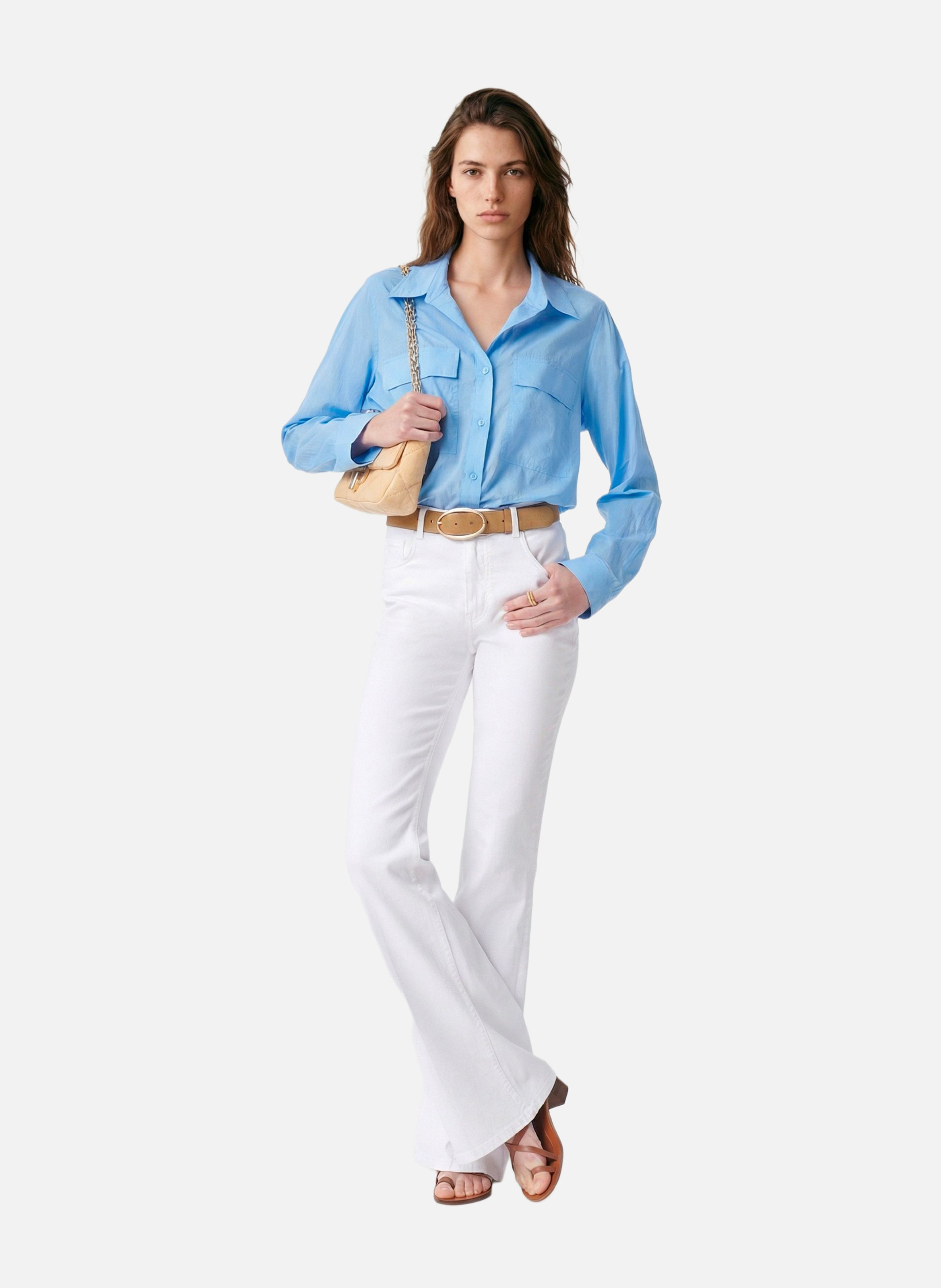 Chemise dim VANESSA BRUNO Bleu