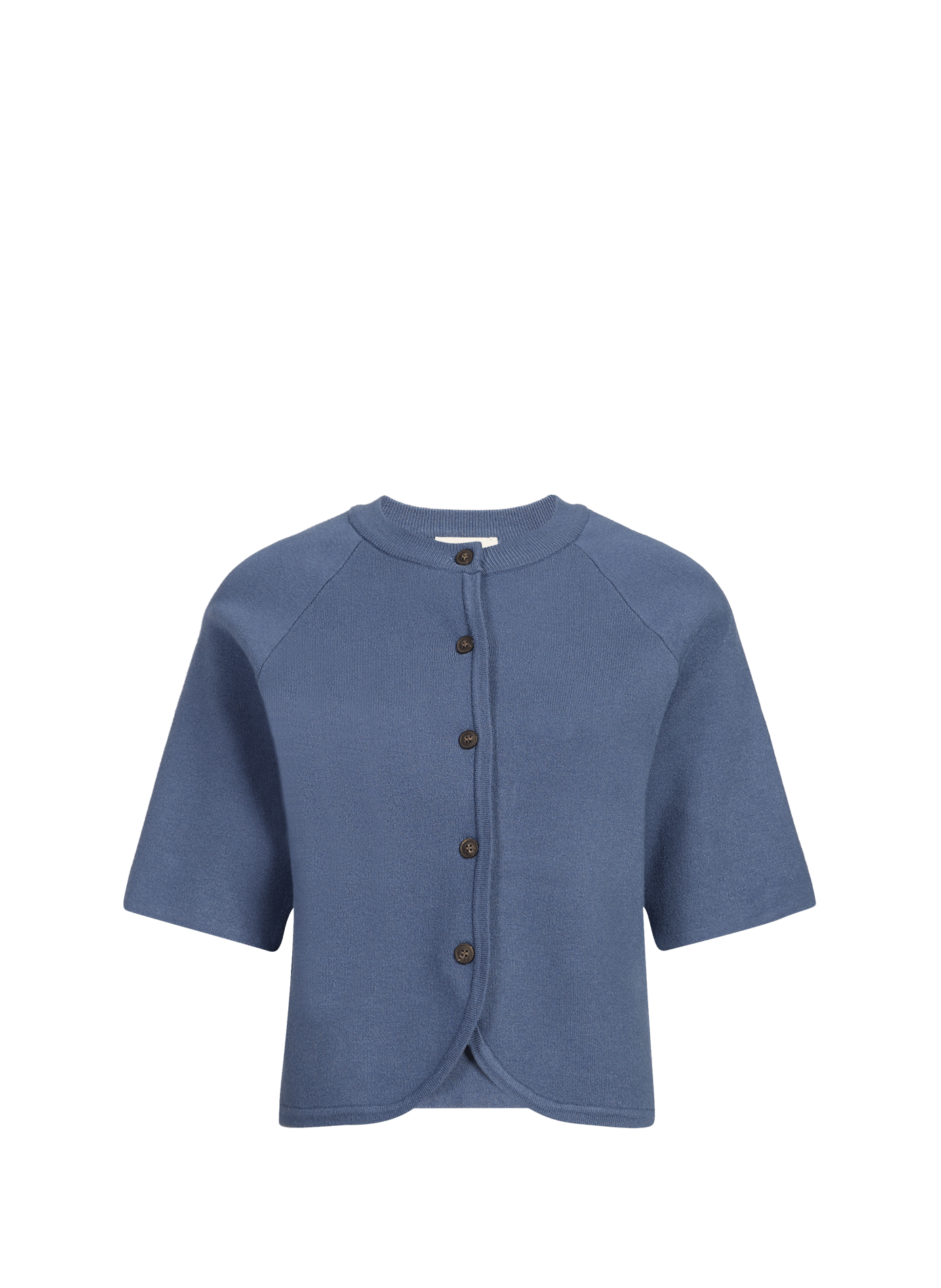 Gilet boutonné manches 3/4  MSCH Bleu