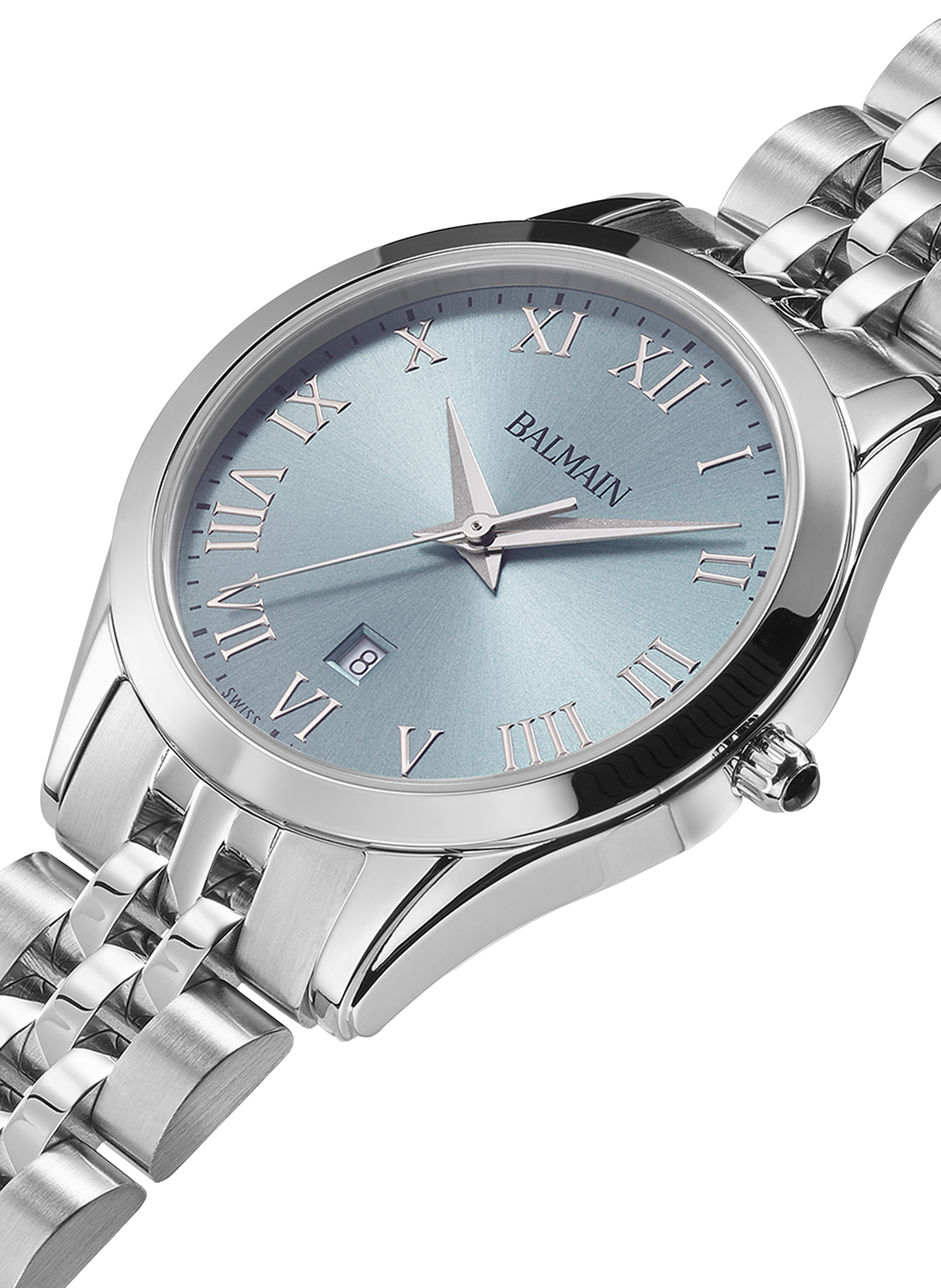 Montre quartz Classic R en acier  BALMAIN WATCHES Argent