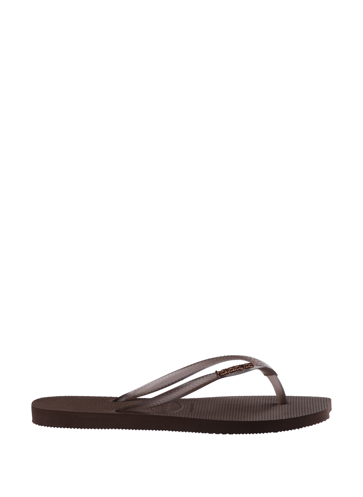 Tongs Slim Split HAVAIANAS Marron