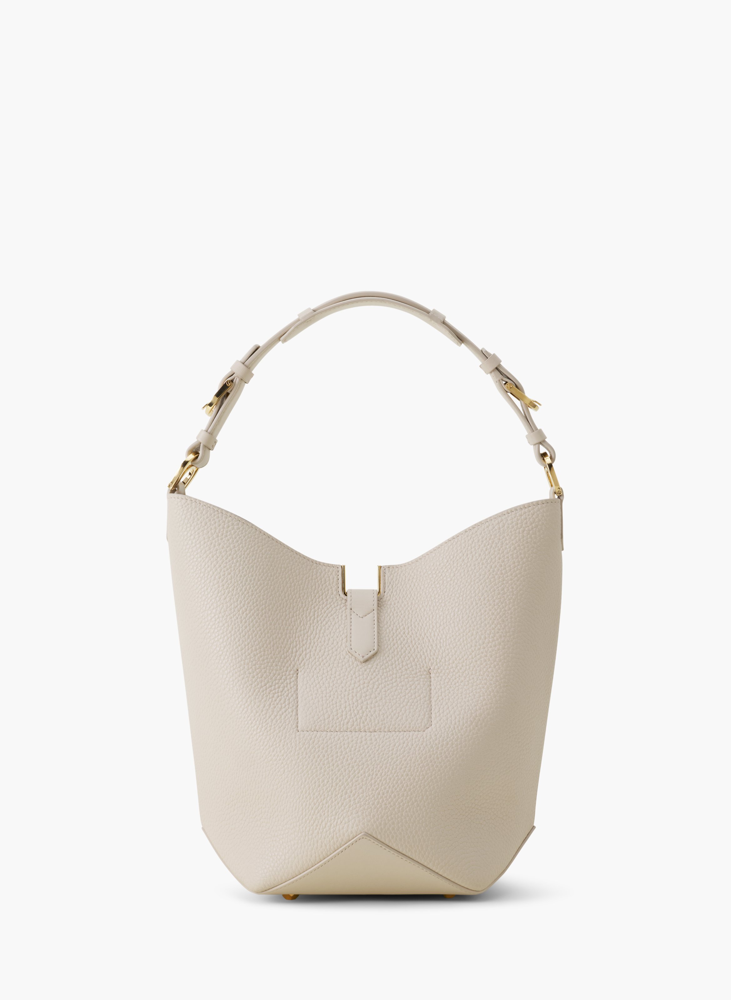 Sac seau catch by lanvin en cuir LANVIN Blanc