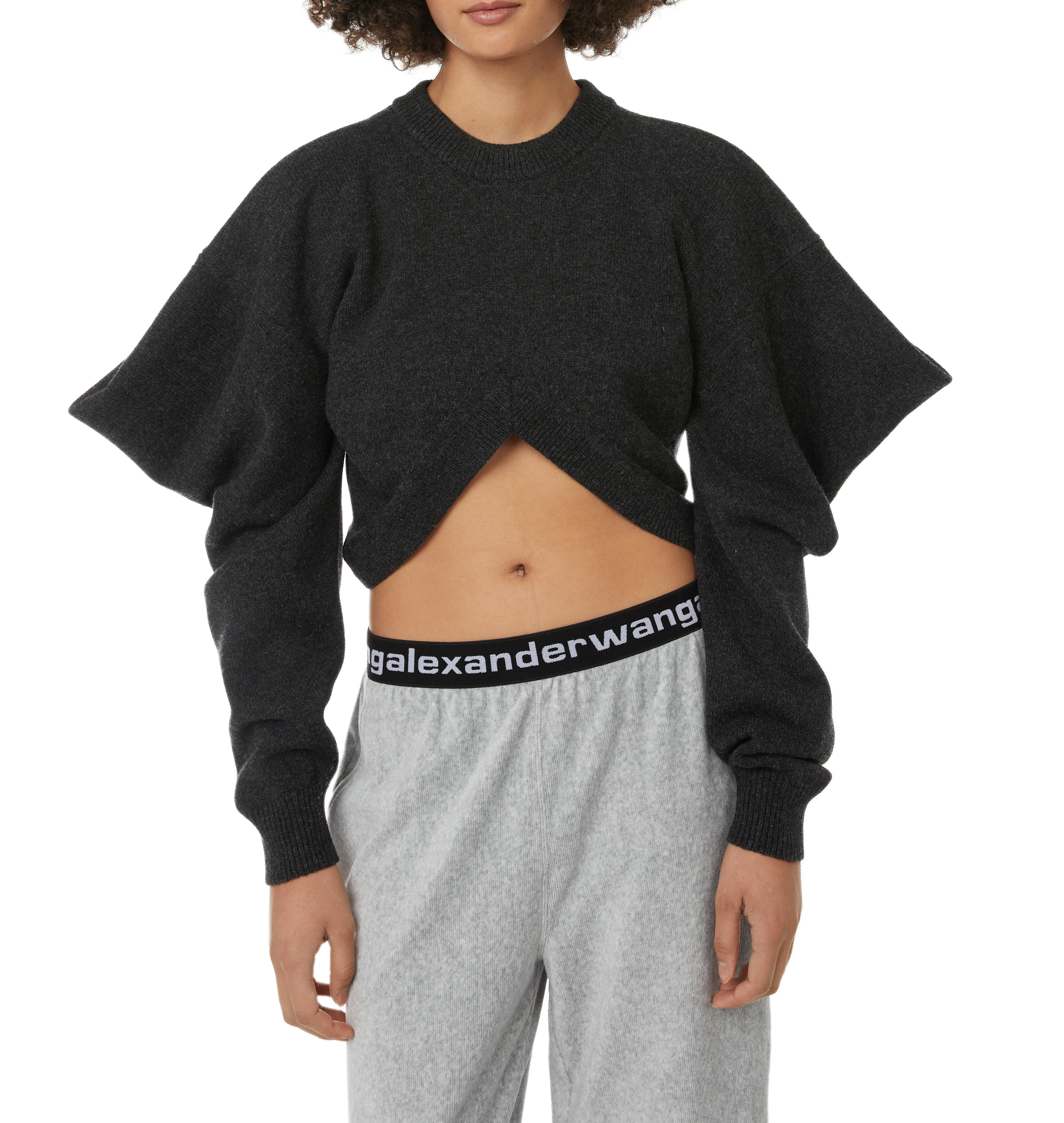 Wool jumper ALEXANDER WANG Black