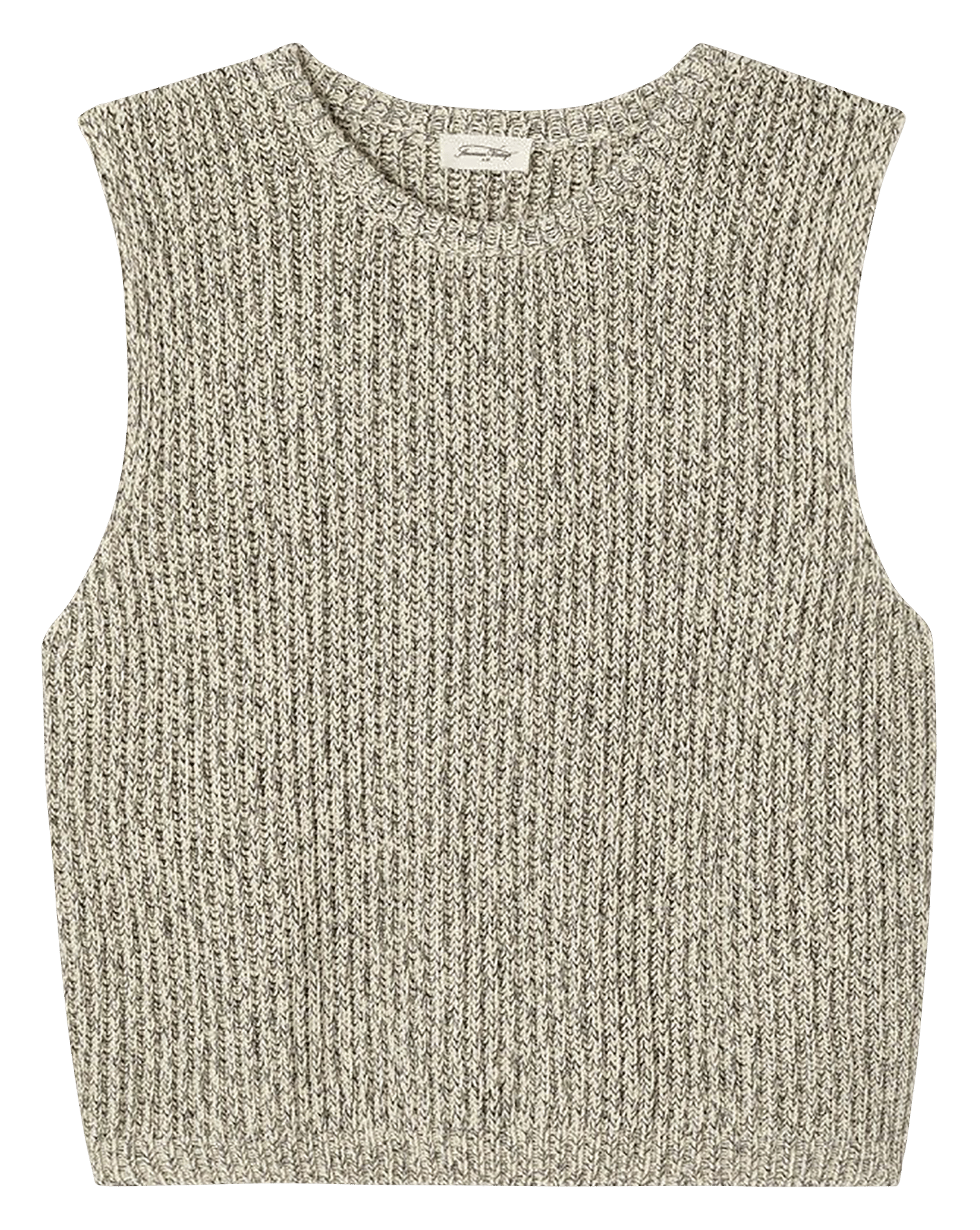 Pull oversize en coton bio twily AMERICAN VINTAGE Jaune