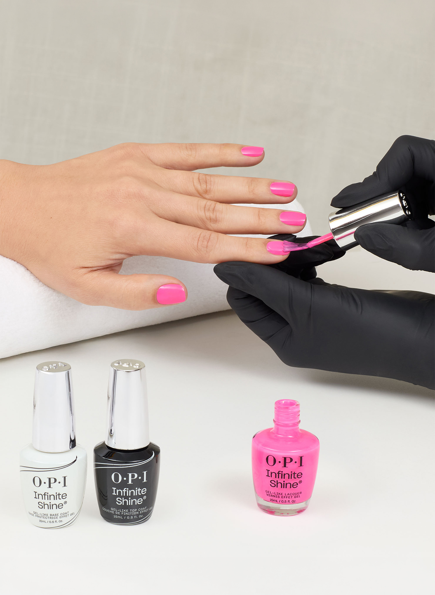 Infinite Shine - Beat Goes Neon and On OPI Rose moyen
