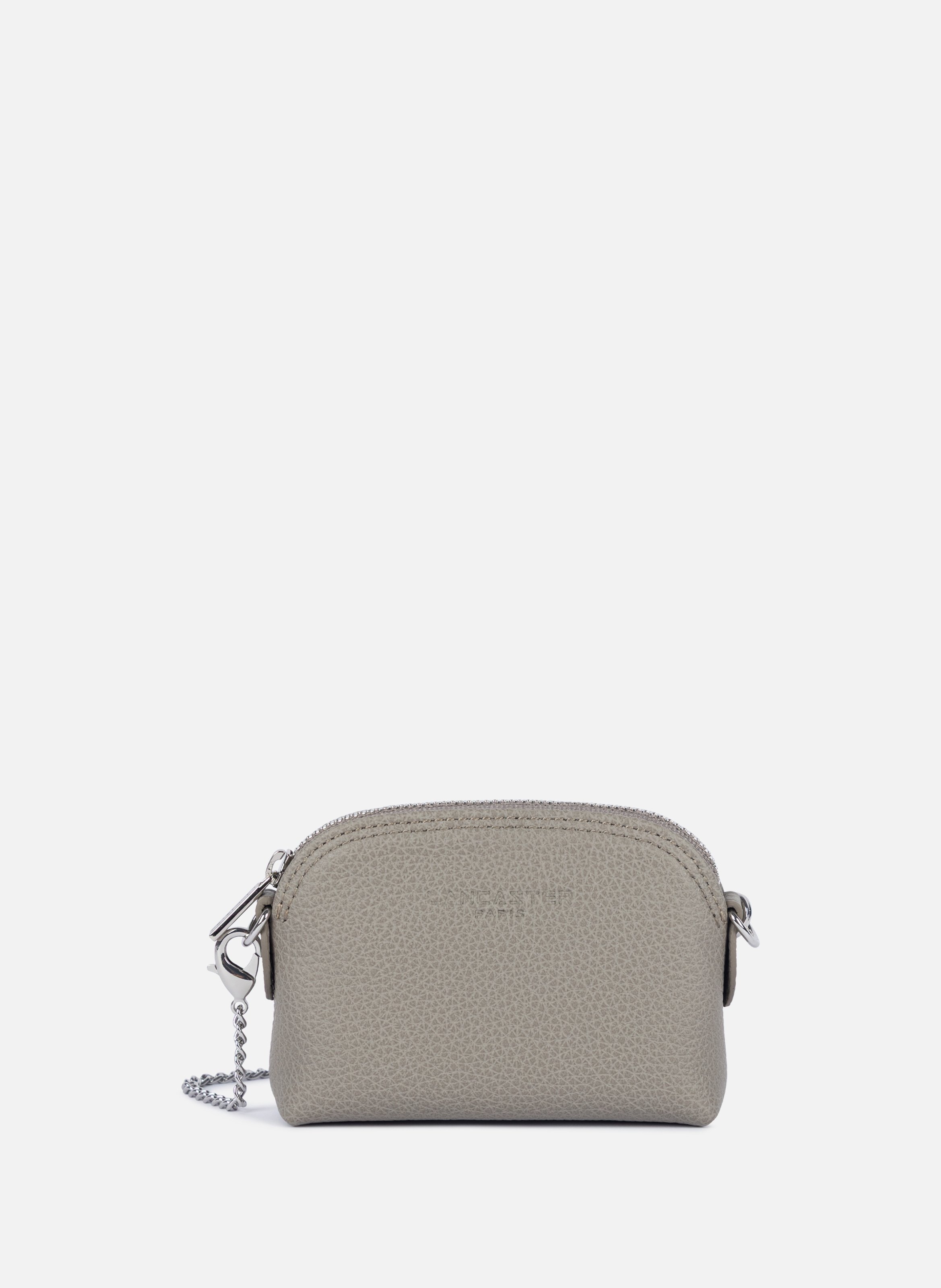 Petit porte-monnaie - foulonné pm LANCASTER Gris