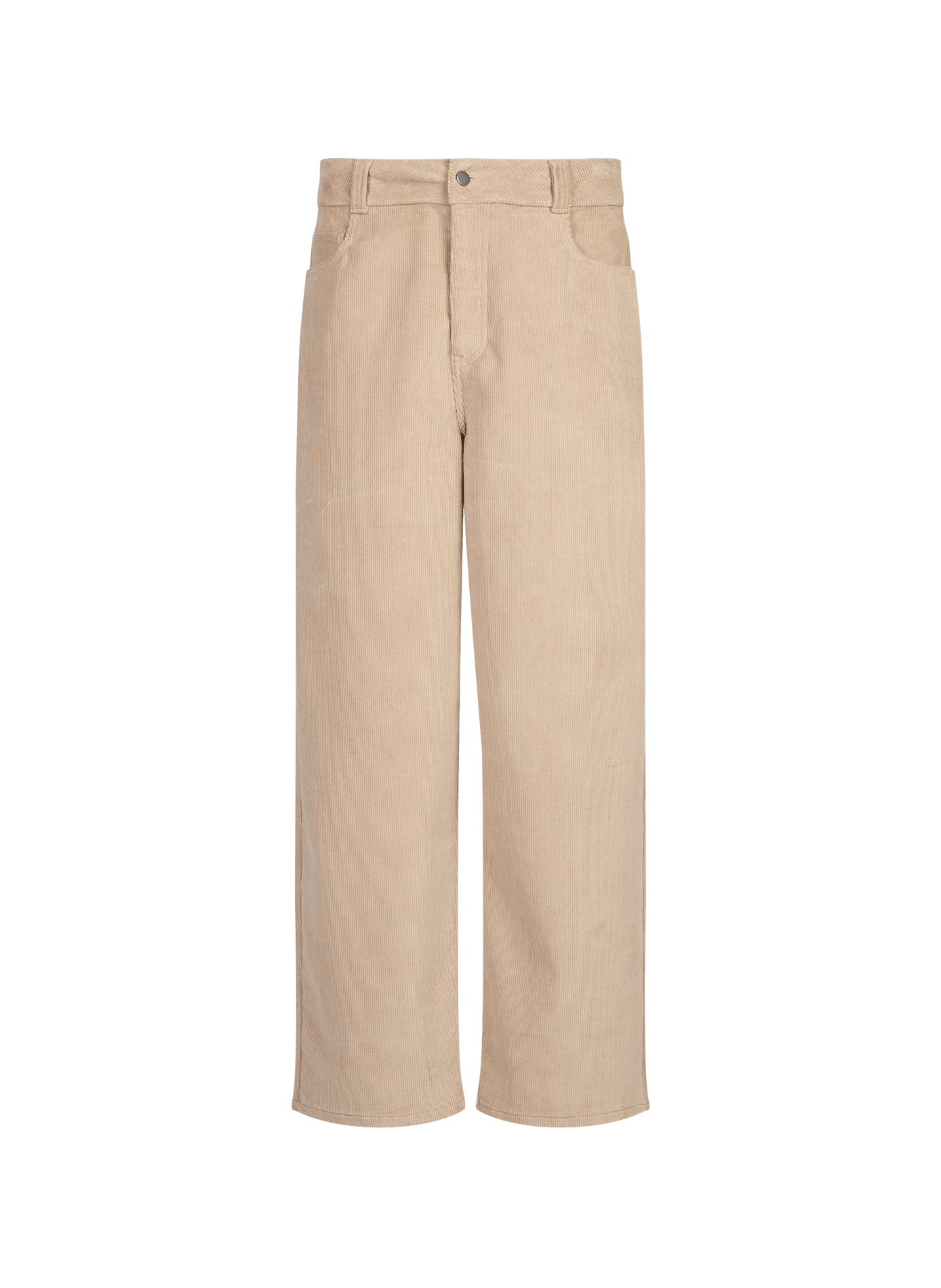 Harmi straight pants in cotton velvet SAISON 1865 Beige