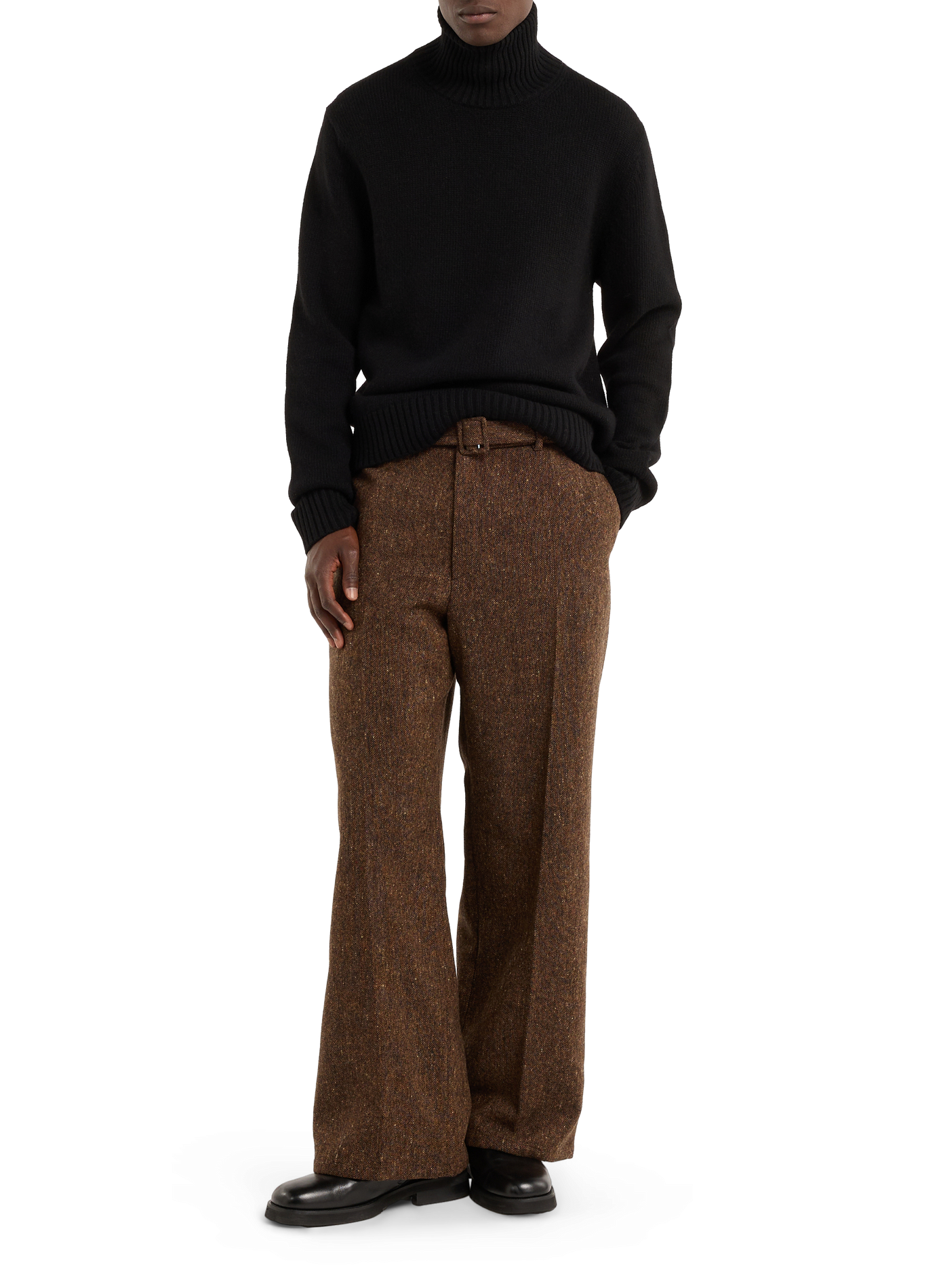 Gerade Wollhose Ide SAISON 1865 Braun