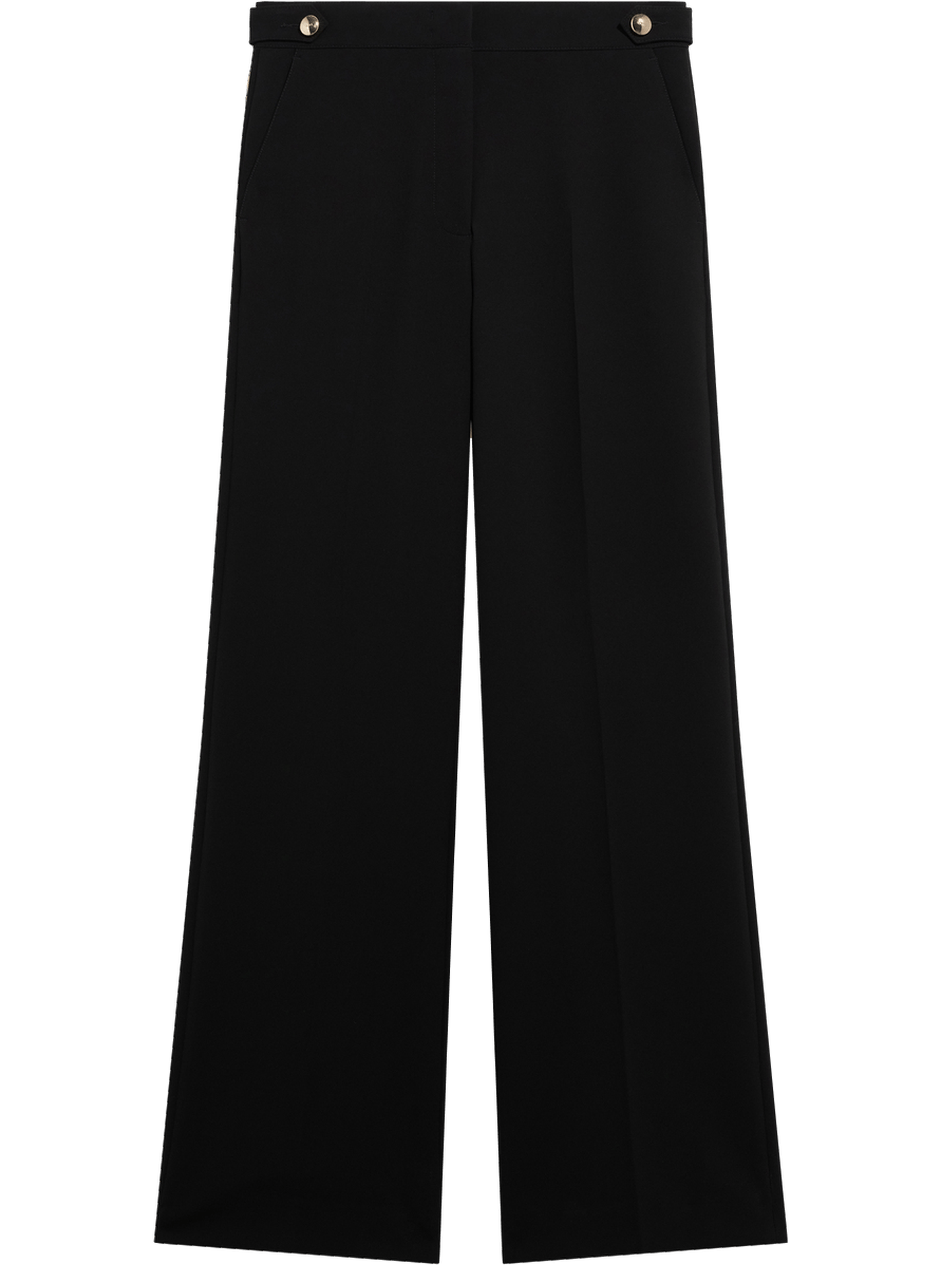 Pantalon de tailleur fluide - mela GERARD DAREL Noir