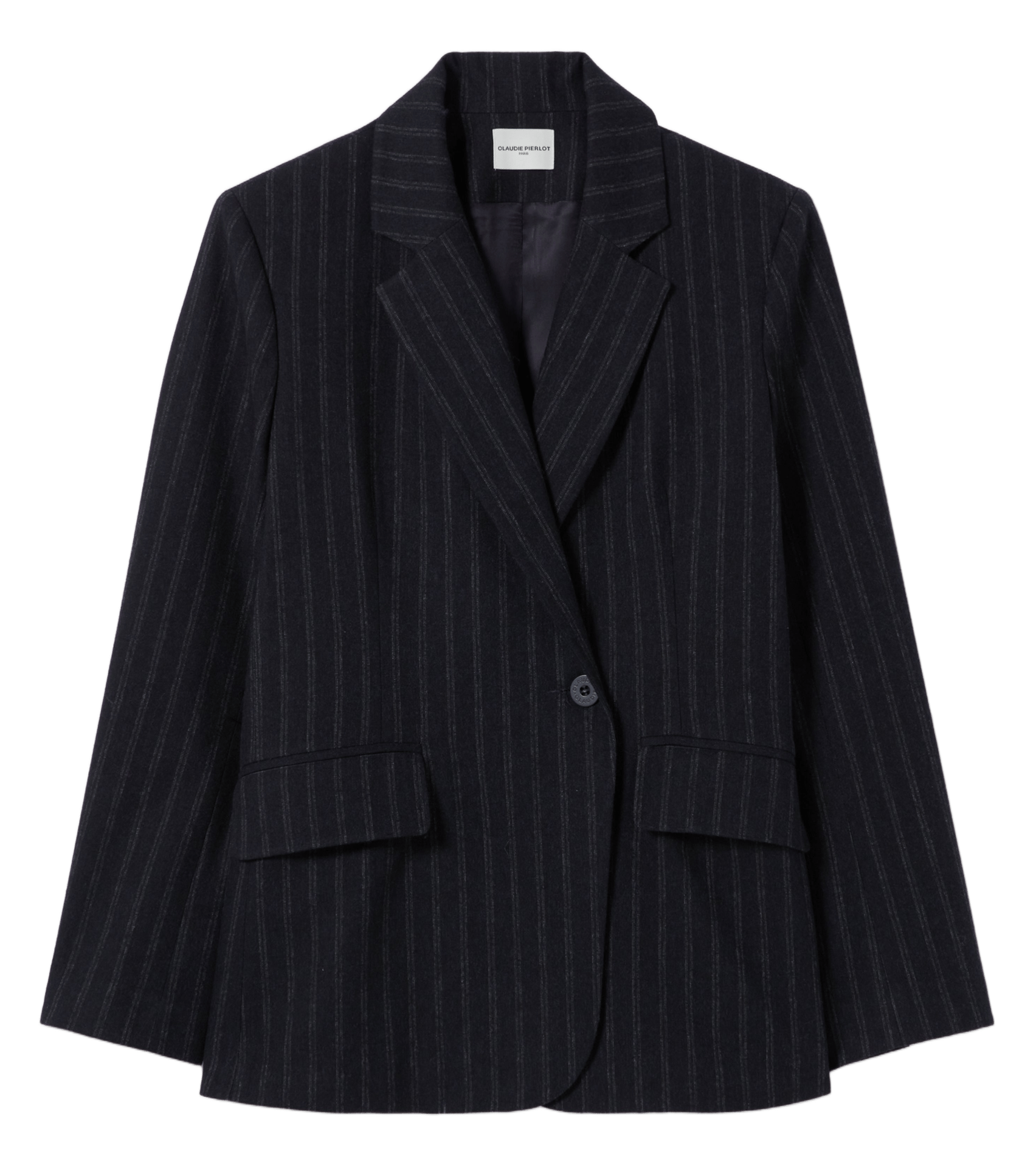 Veste tailleur rayée CLAUDIE PIERLOT Multicolore