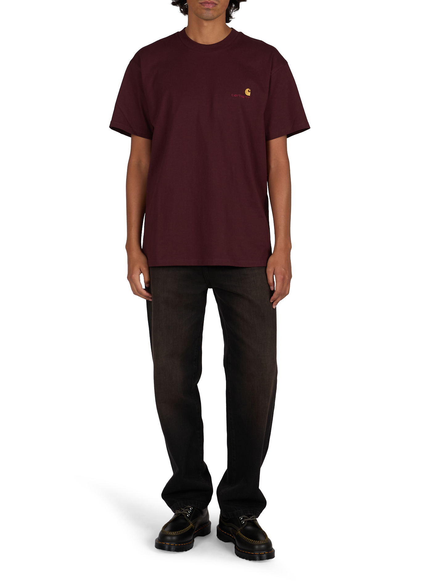 American Script organic cotton T-shirt CARHARTT WIP Red