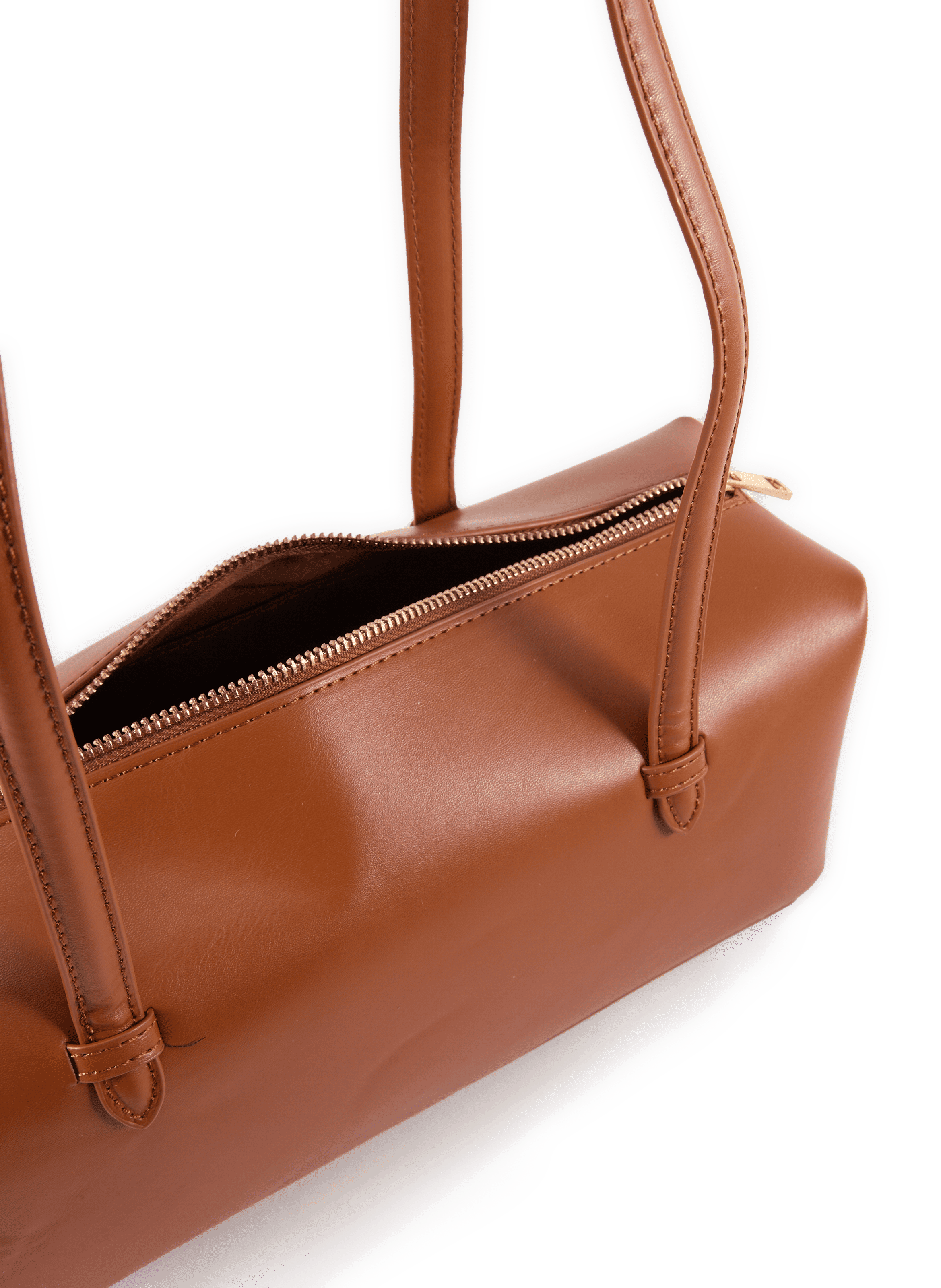 Sac épaule uni  | Marron AU PRINTEMPS PARIS Femme