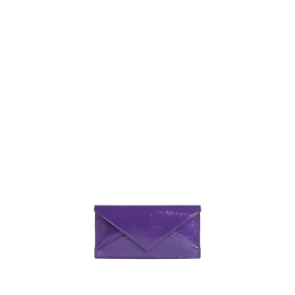 Pochette en cuir verni Pochette en cuir verni