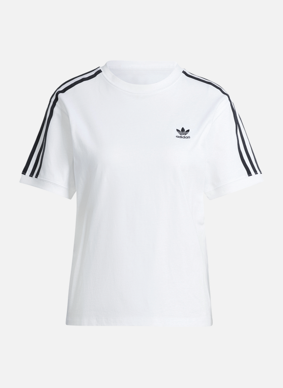 ADIDAS T-shirt logo en coton  Blanc