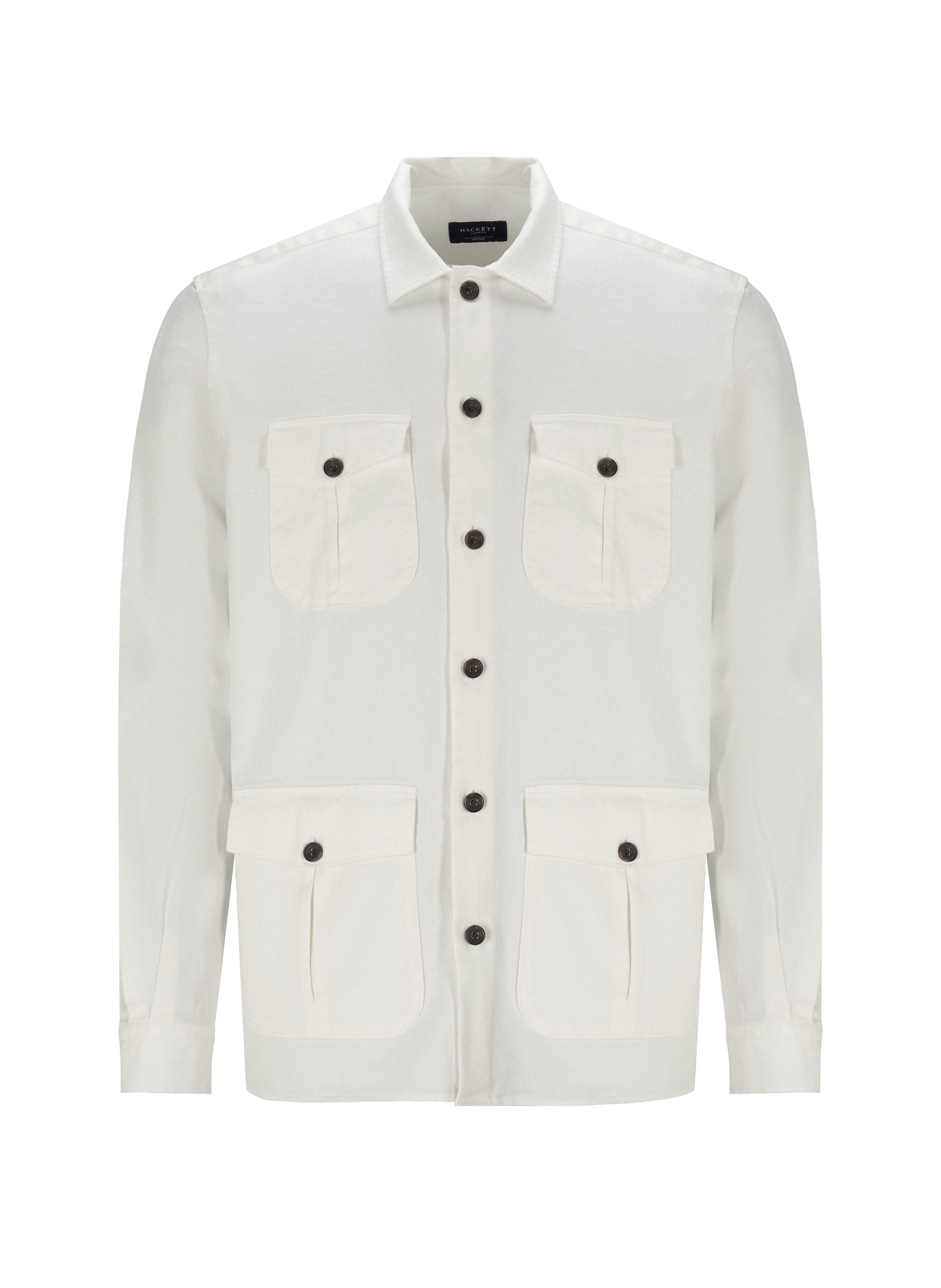 Surchemise en lin et coton