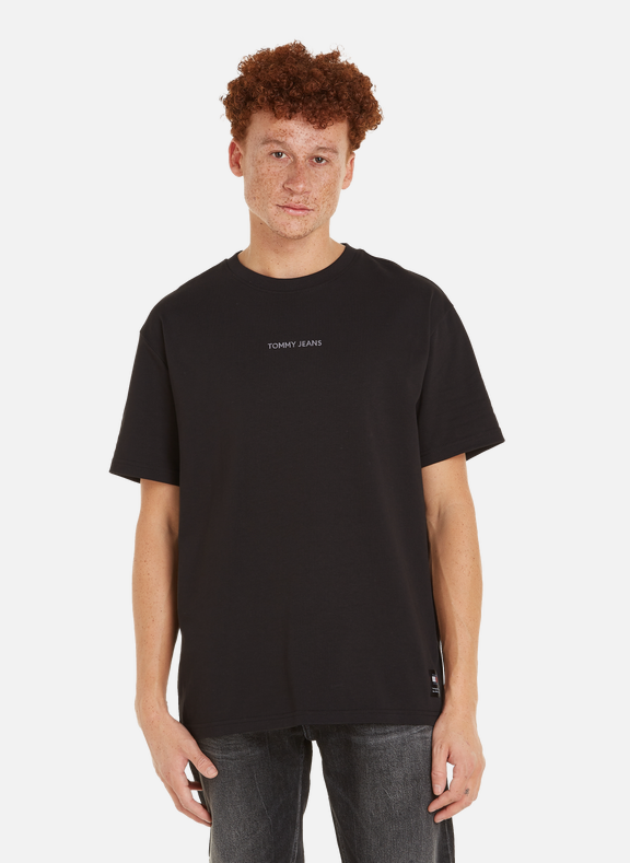 TOMMY HILFIGER T-shirt chiné Noir